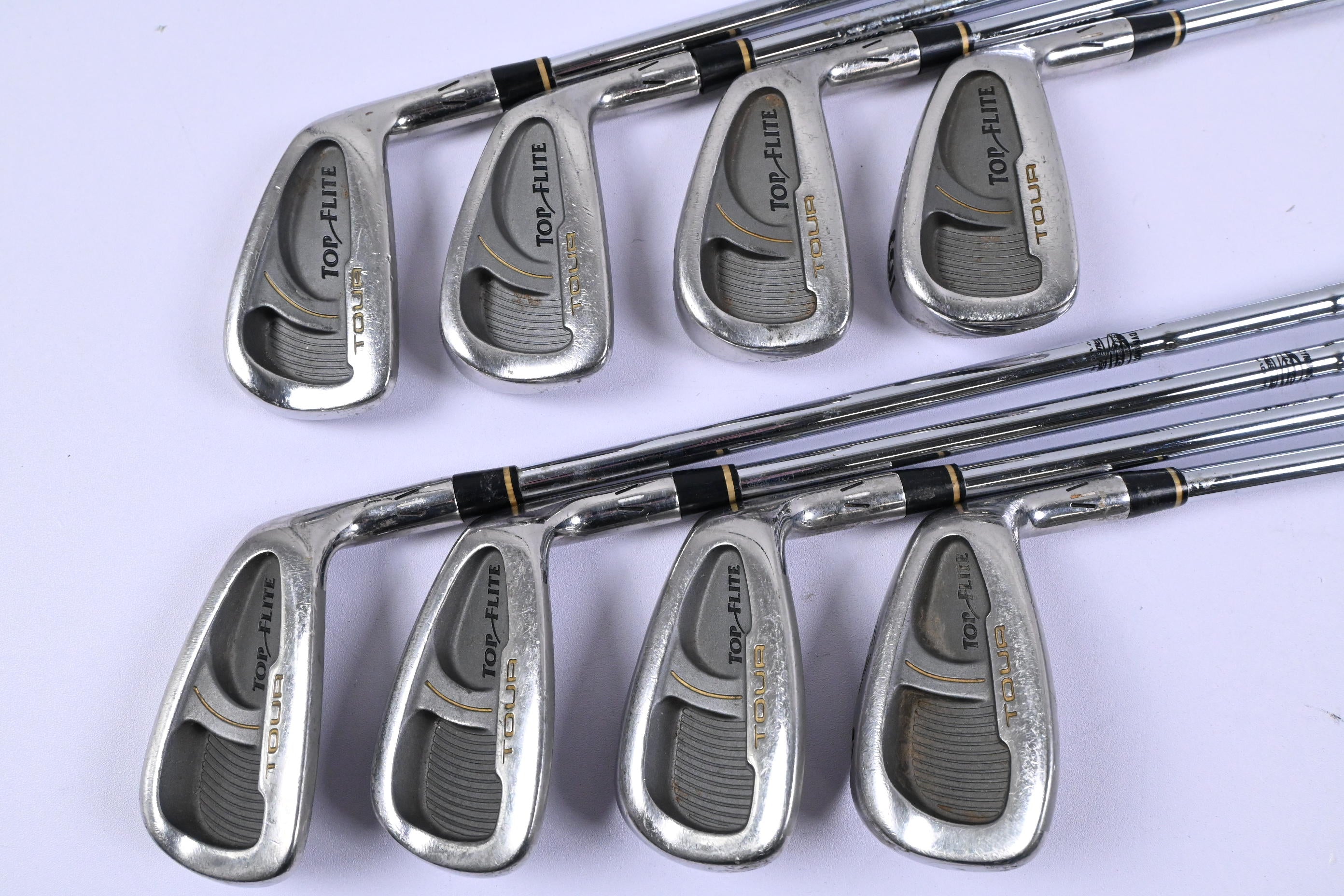 Top Flite Tour Irons / 3-PW / Regular Flex Dynamic Gold Sensi Core Shafts