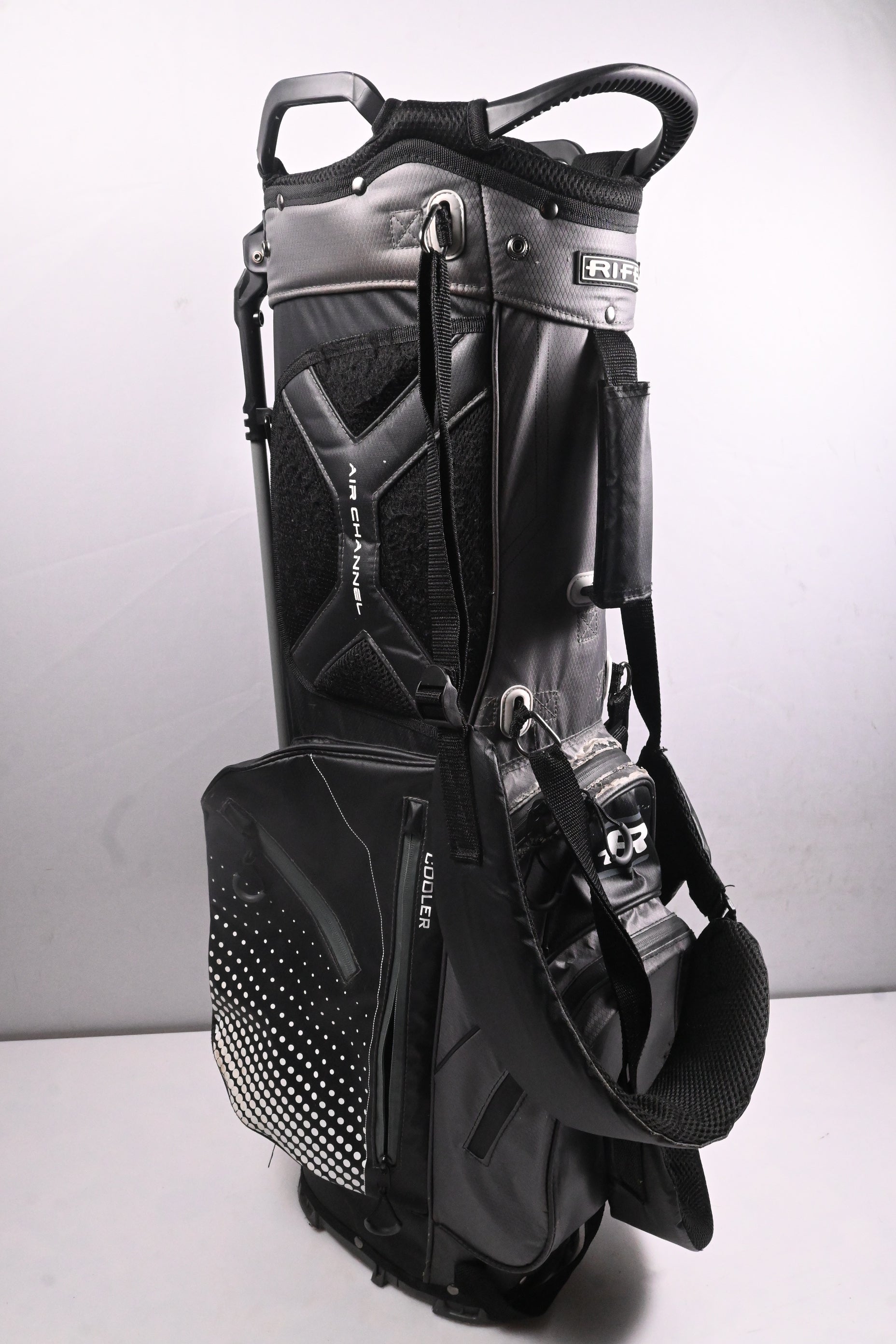 Rife Dry Design Stand Bag / 7-Way Divider / Black, Grey