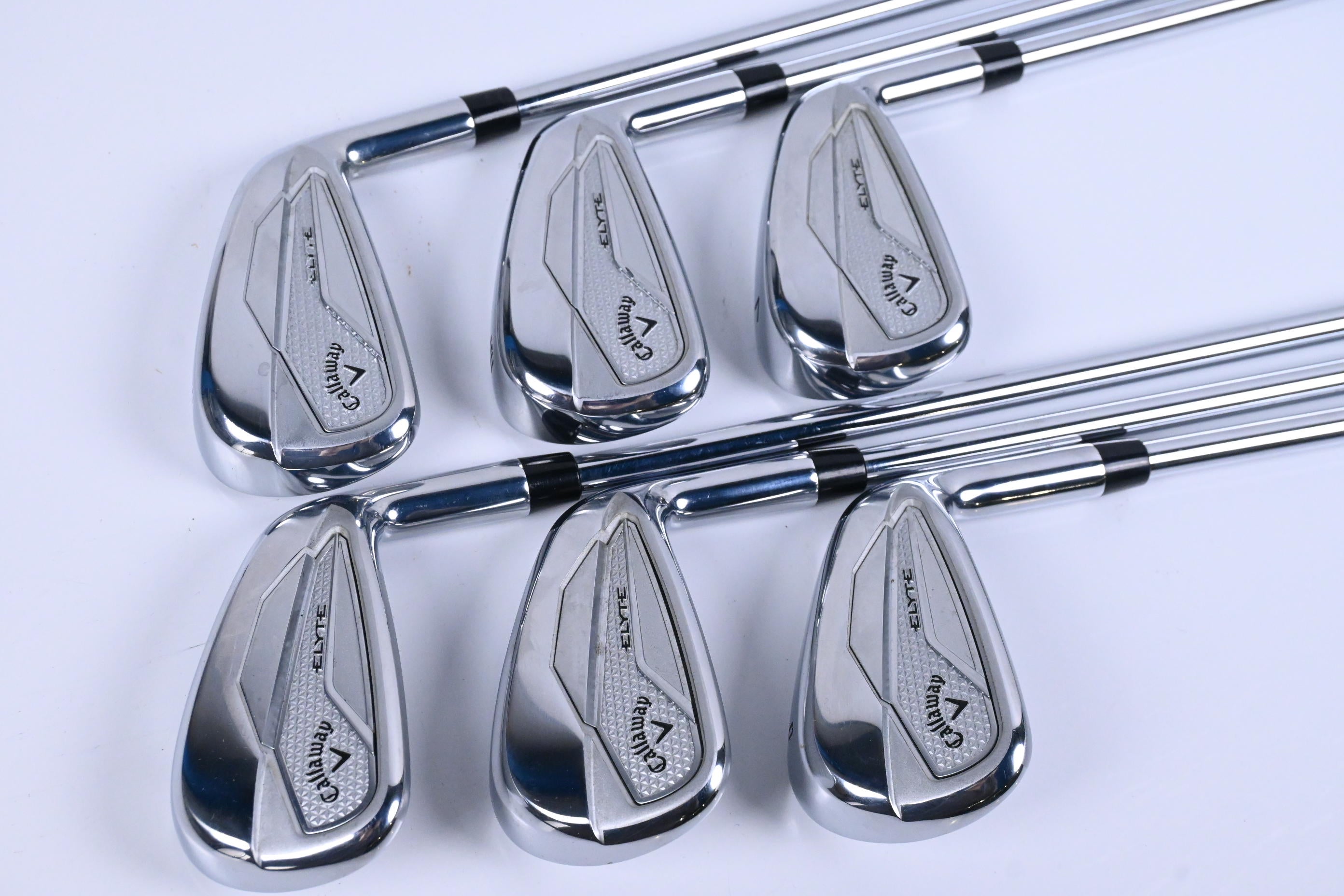Callaway Elyte Irons / 5-PW / Regular Flex Vector 80 Shafts