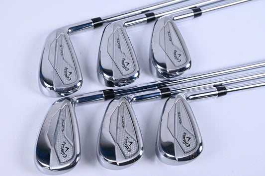Callaway Elyte Irons / 5-PW / Regular Flex Vector 80 Shafts