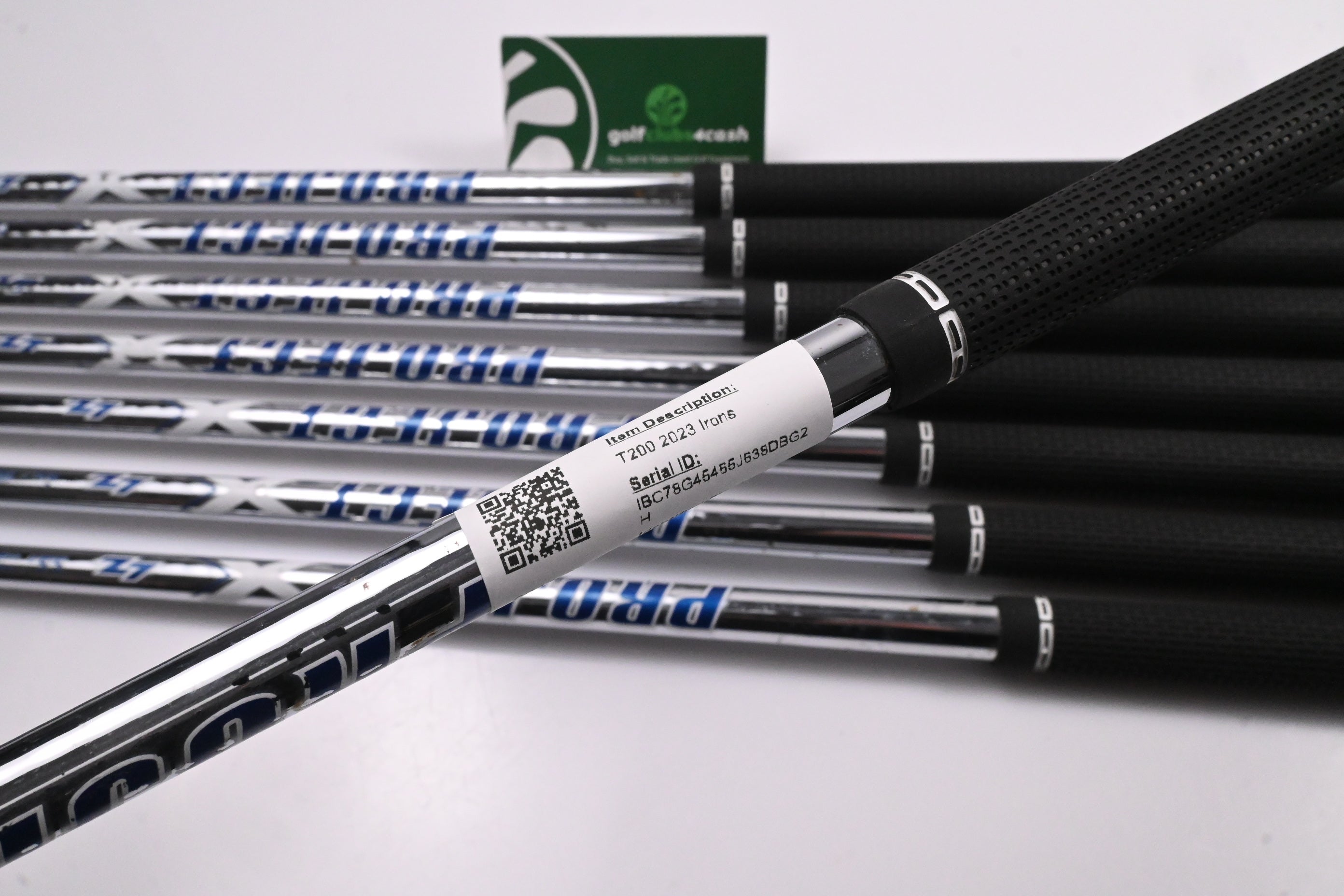 Titleist T200 2023 Irons / 3-PW / Regular Plus Flex Project X LZ 115 Shafts