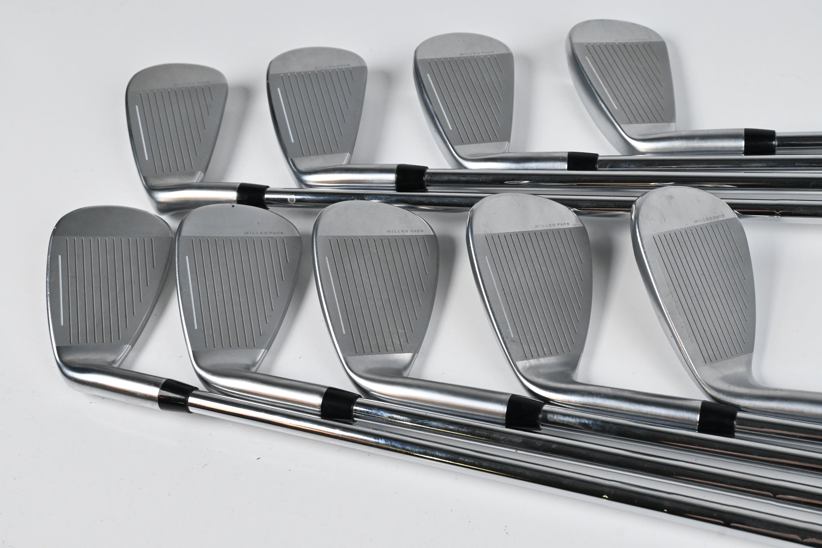 Cobra King Radspeed One Length Irons / 4-PW+GW+SW / Regular Flex KBS Tour Shafts