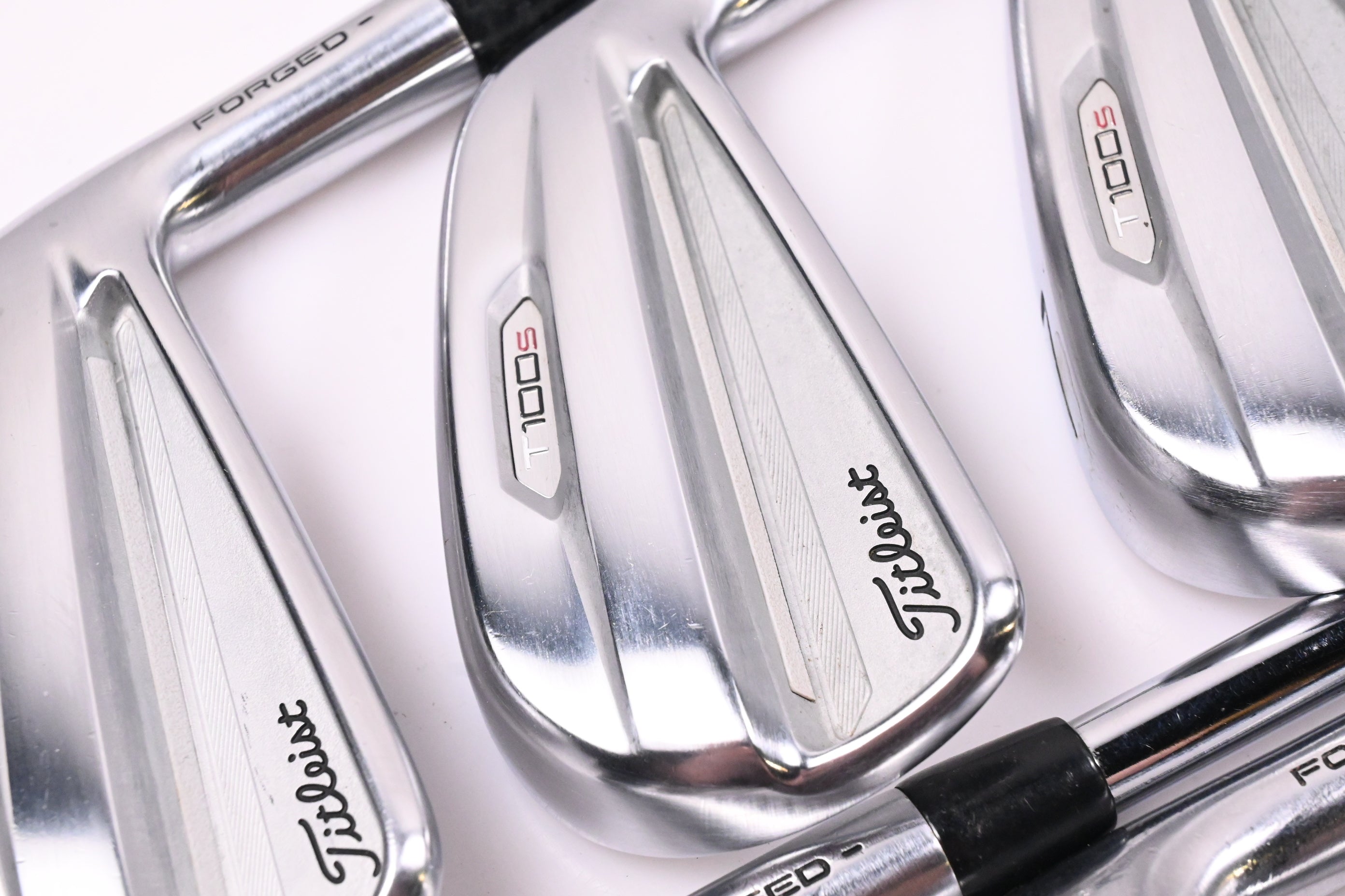 Titleist T100.s 2021 Irons / 5-PW / Stiff Flex AMT Red S300 Shafts
