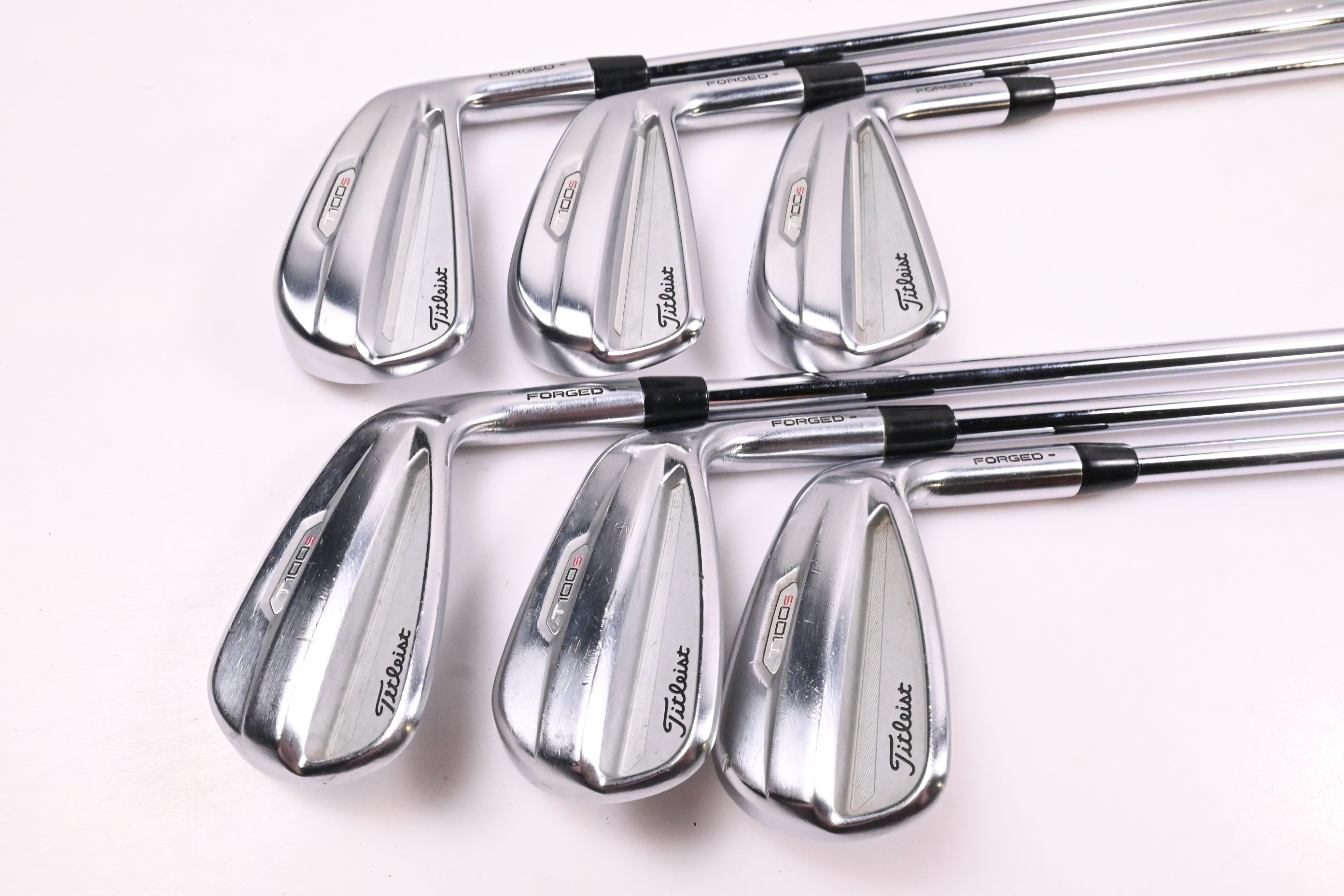 Titleist T100.s 2021 Irons / 5-PW / Stiff Flex AMT Red S300 Shafts