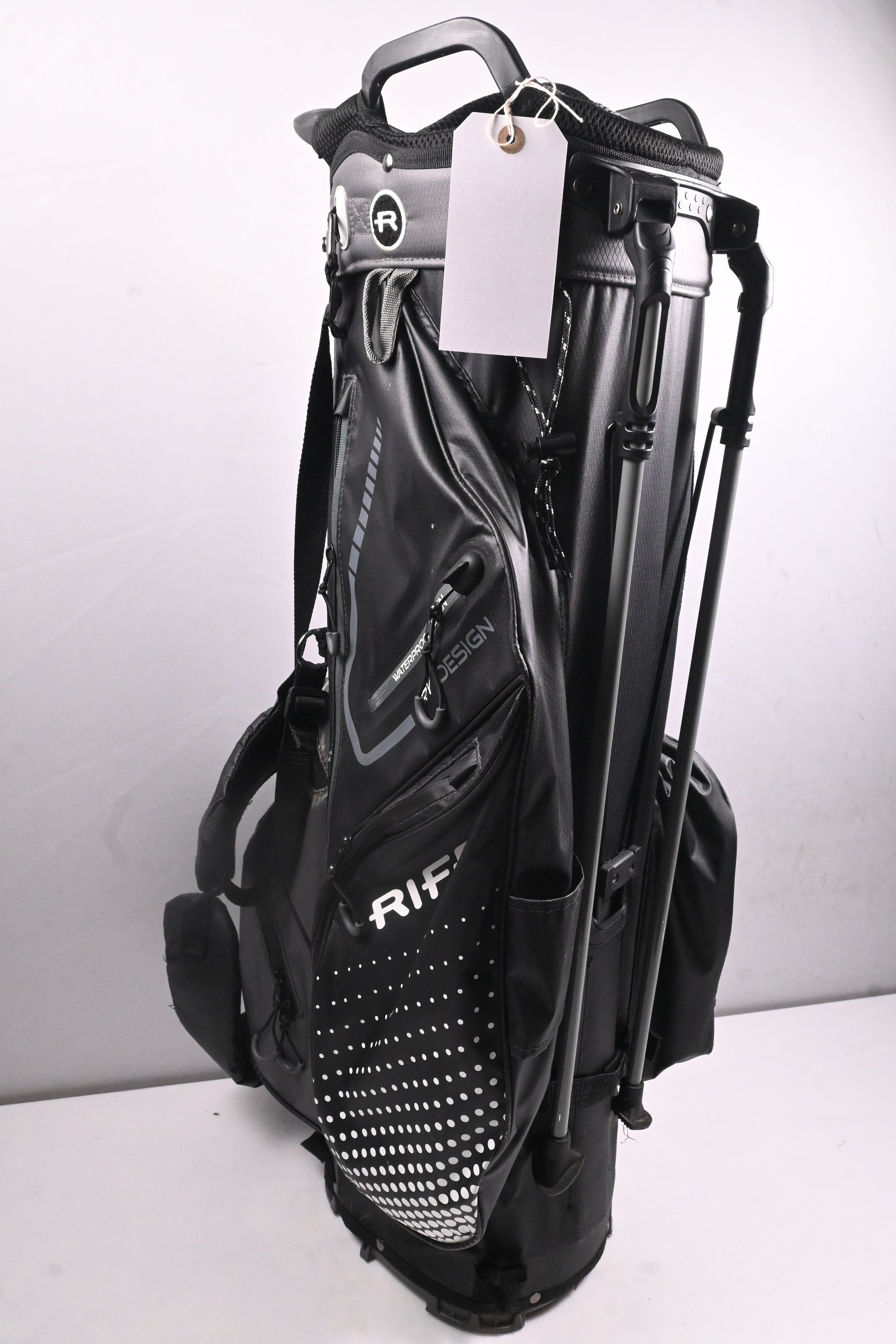 Rife Dry Design Stand Bag / 7-Way Divider / Black, Grey