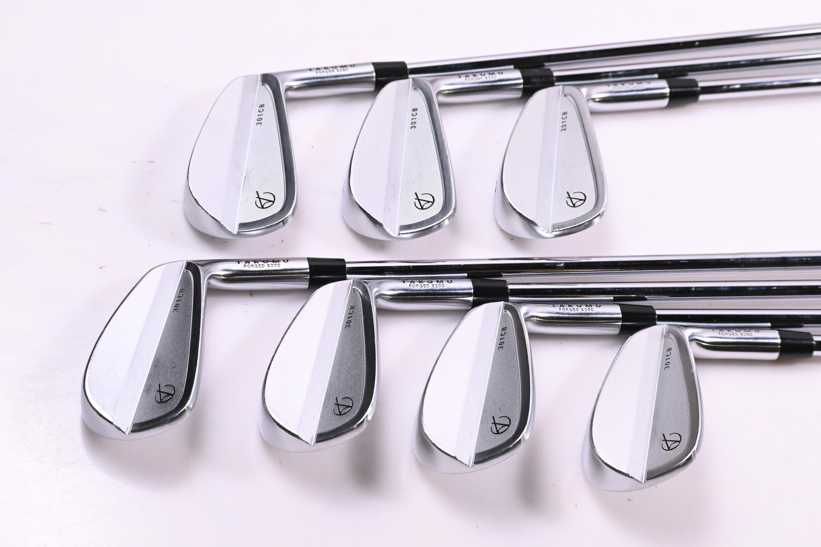 Takomo 301CB Irons / 4-PW / Regular Flex KBS Tour 110 Shafts