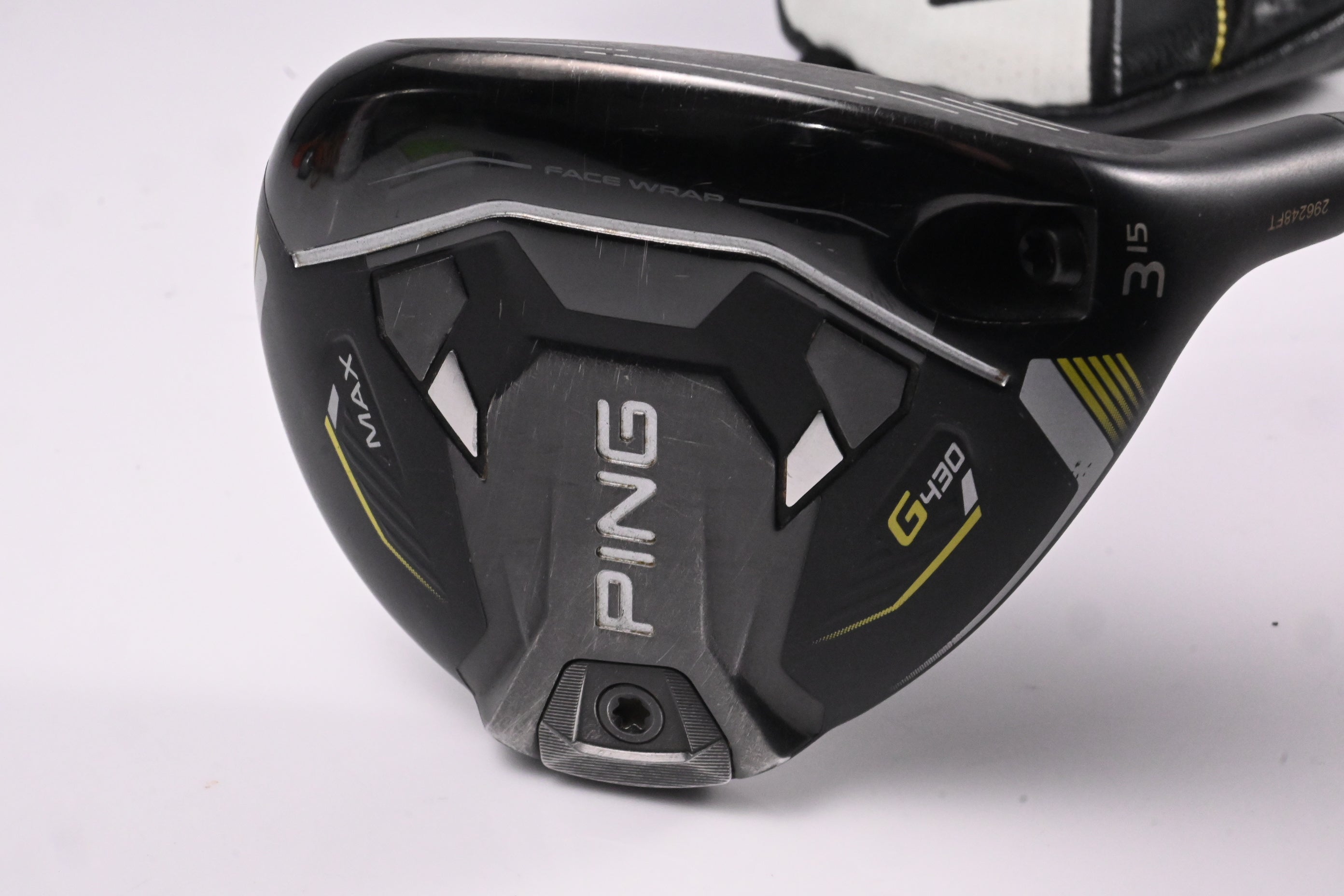 Ping G430 Max #3 Wood / 15 Degree / Stiff Flex HZRDUS Smoke Red RDX 70 Shaft