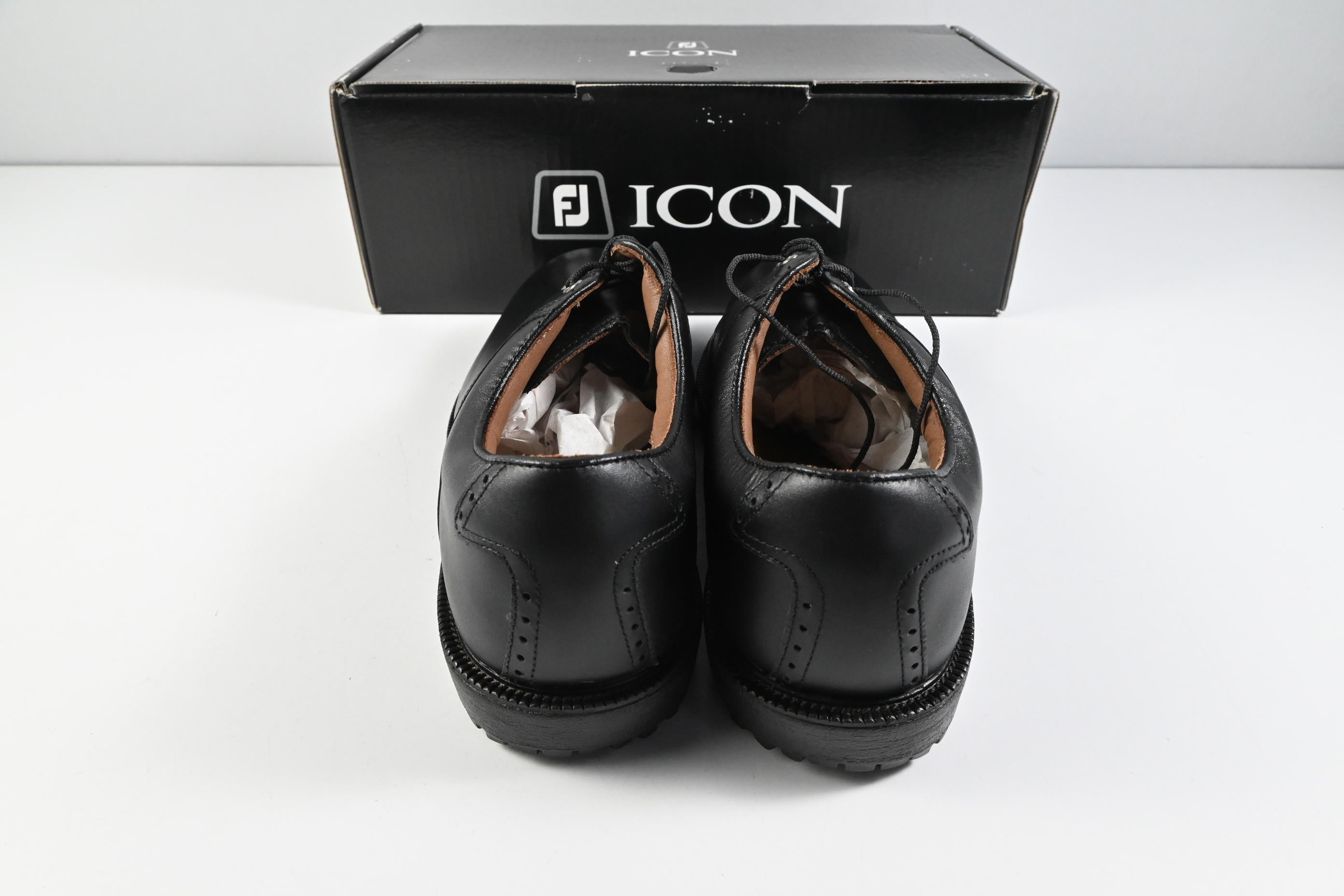 FootJoy Traditional Professional Golf Shoes / Size UK 10 / Black