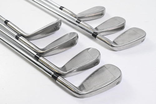 Left Hand Cobra Aerojet One Length Irons / 5-PW+GW / Regular Flex KBS Tour Lite Shafts