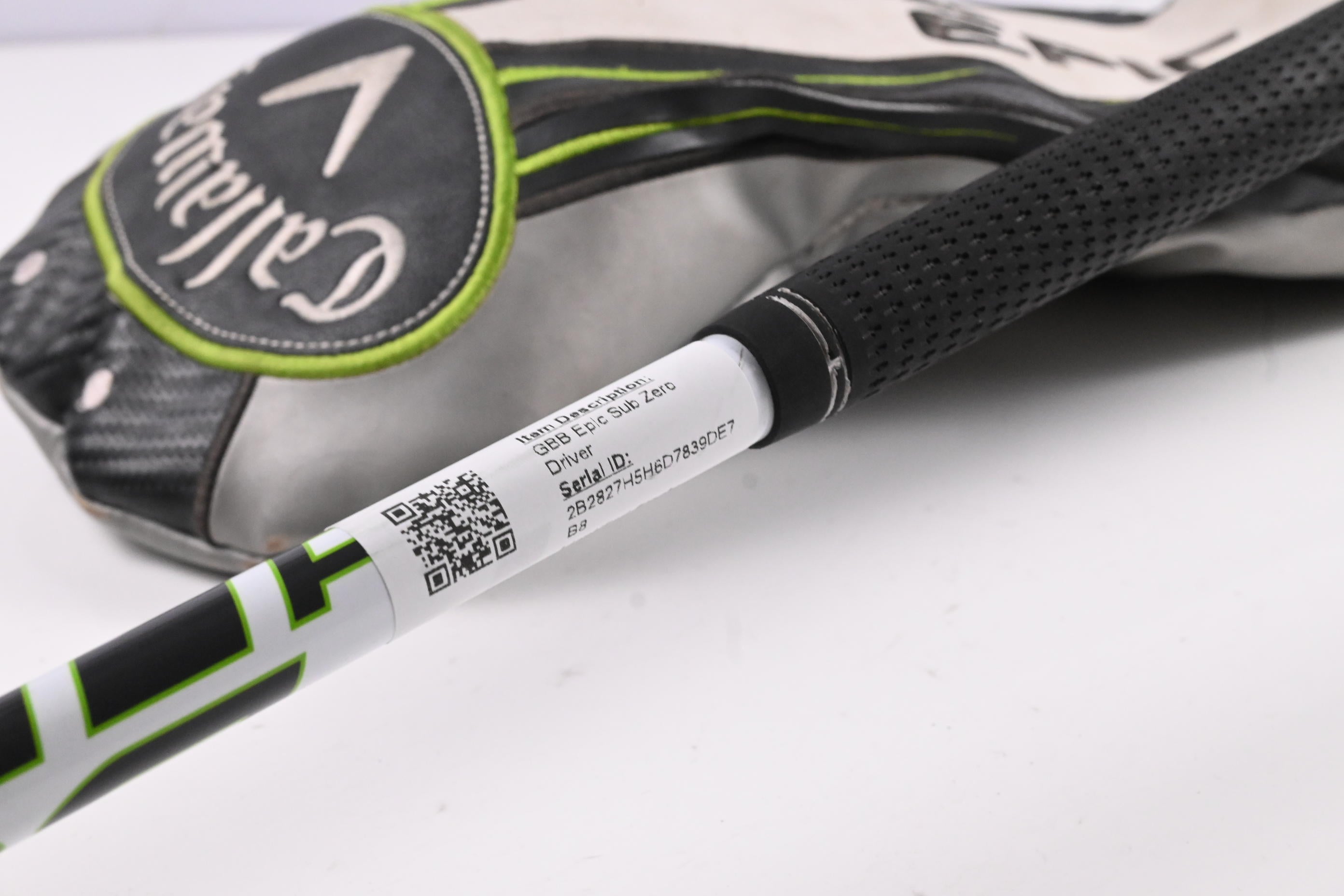 Callaway GBB Epic Sub Zero Driver / 10.5 Degree / Stiff Flex Fujikura Pro 62