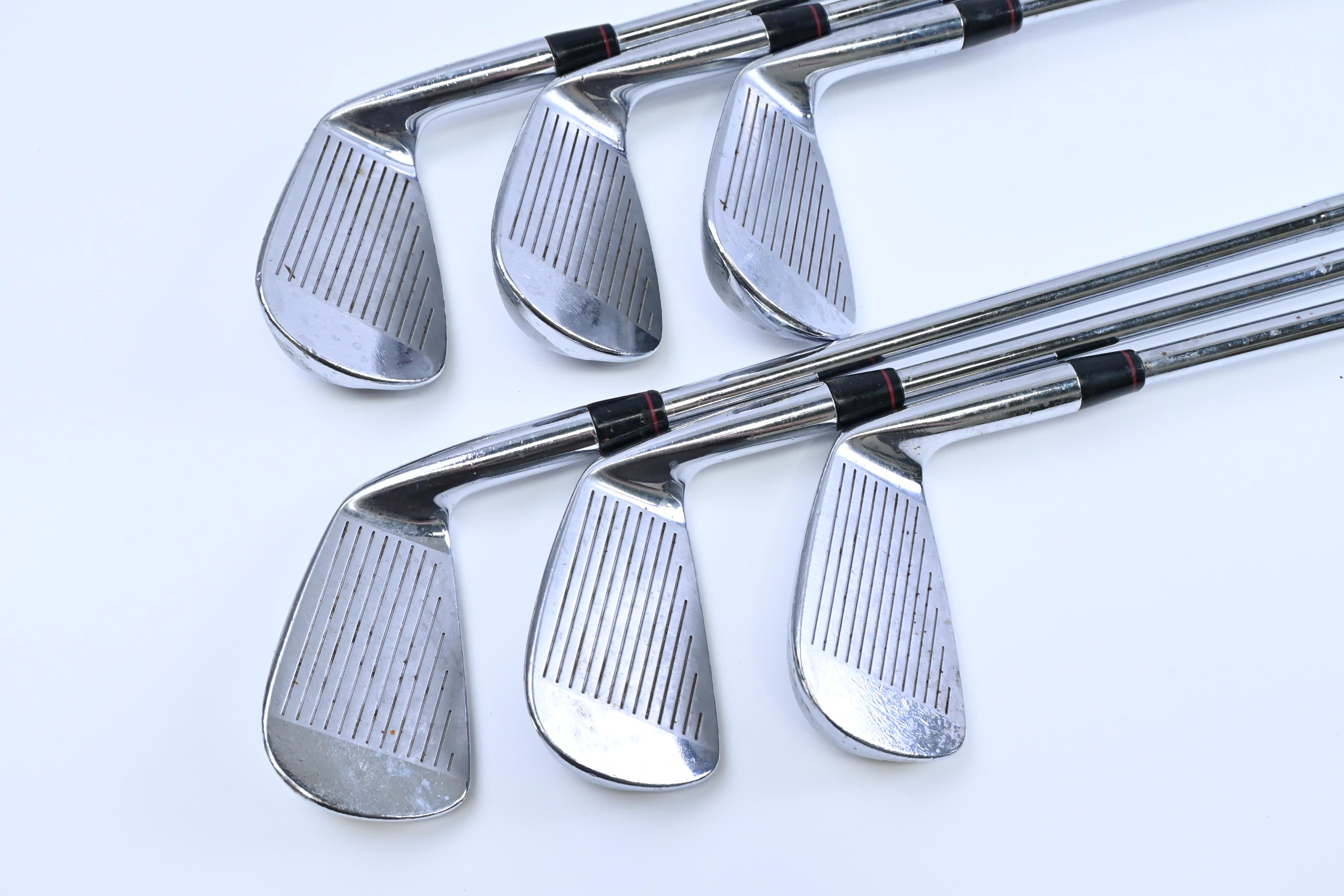 Left Hand Nike VR Full Cavity Irons / 5-PW / Stiff Flex Dynalite 90 Shafts