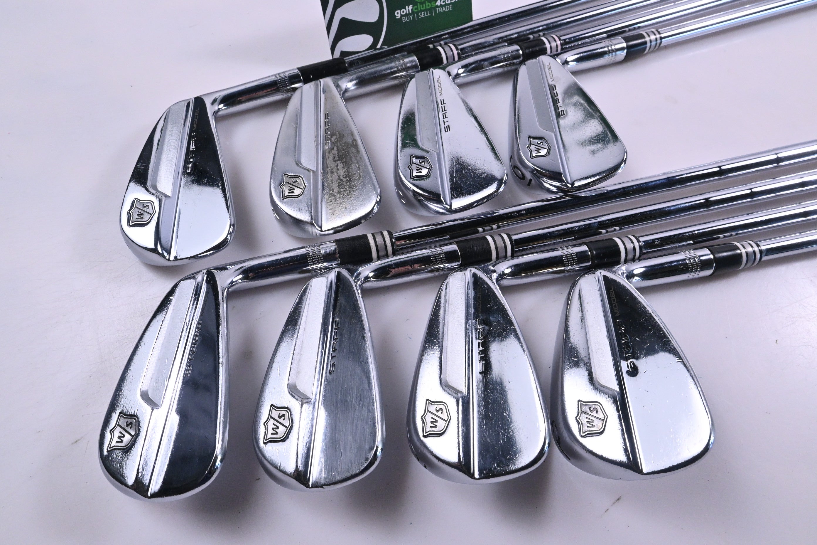 Wilson Staff Model Blade 2019 Irons / 3-PW / Stiff Flex Dynamic Gold S300 Shafts