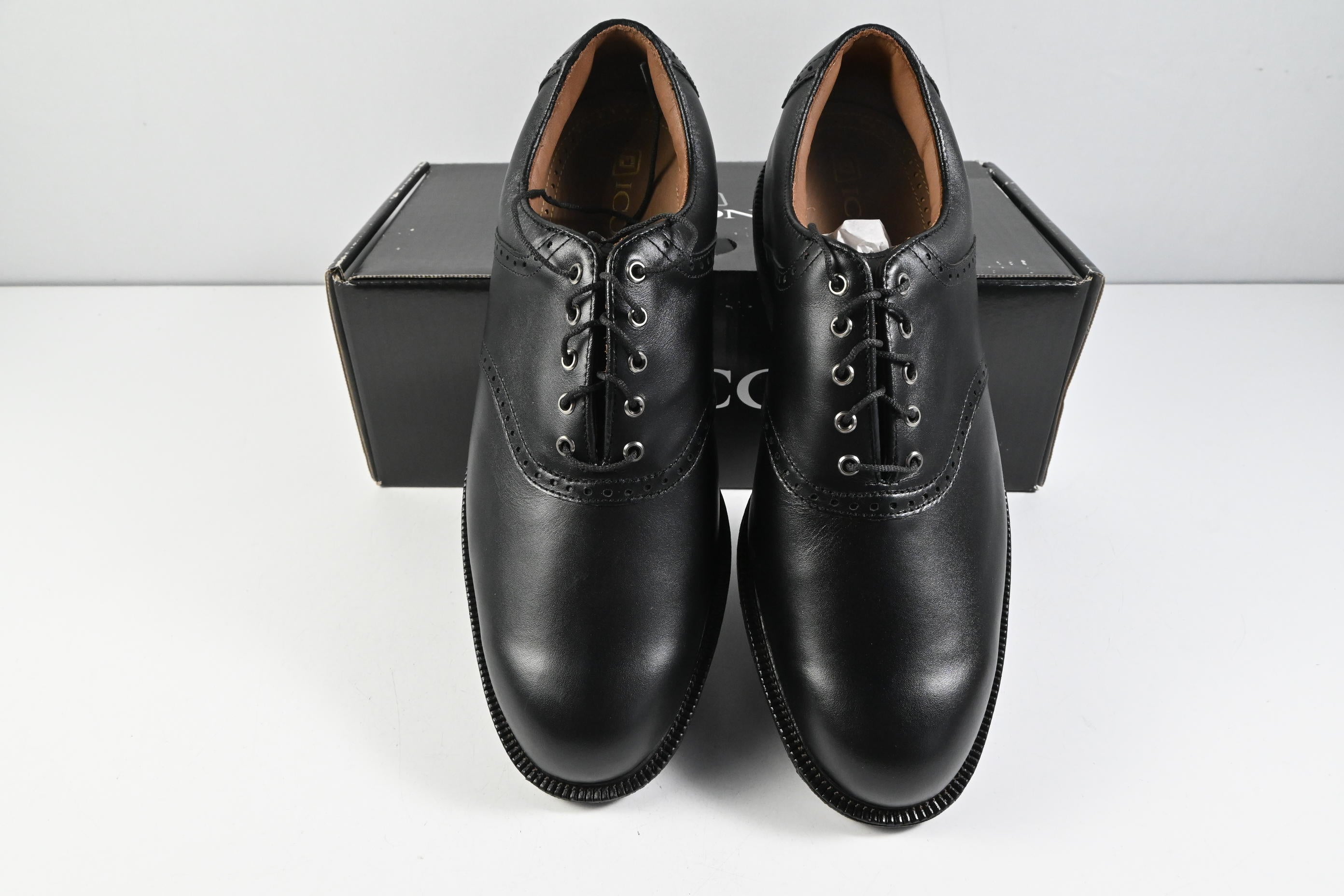 FootJoy Traditional Professional Golf Shoes / Size UK 10 / Black