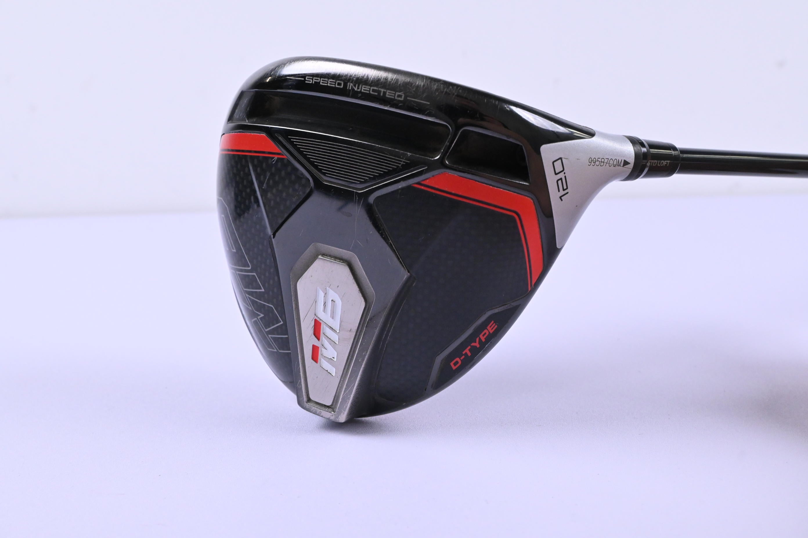 Taylormade M6 D-Type Driver / 12 Degree / Stiff Flex Fujikura Atmos Black 6 Shaft