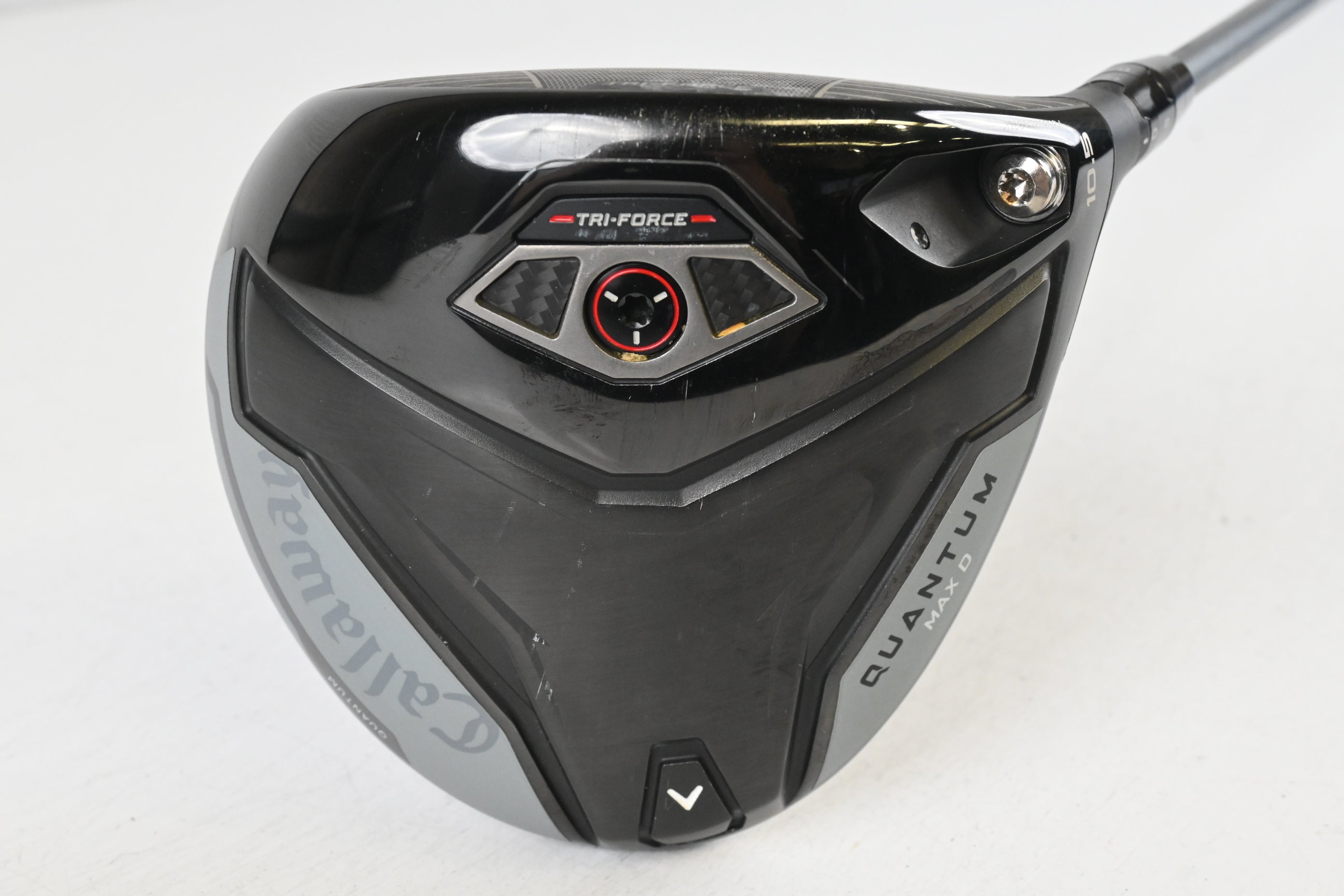 Callaway Quantum Max D Driver / 10.5 Degree / Stiff Flex Denali Frost Silver 60