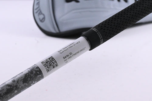Callaway Quantum Max Driver / 10.5 Degree / Stiff Flex Denali Frost Silver 50