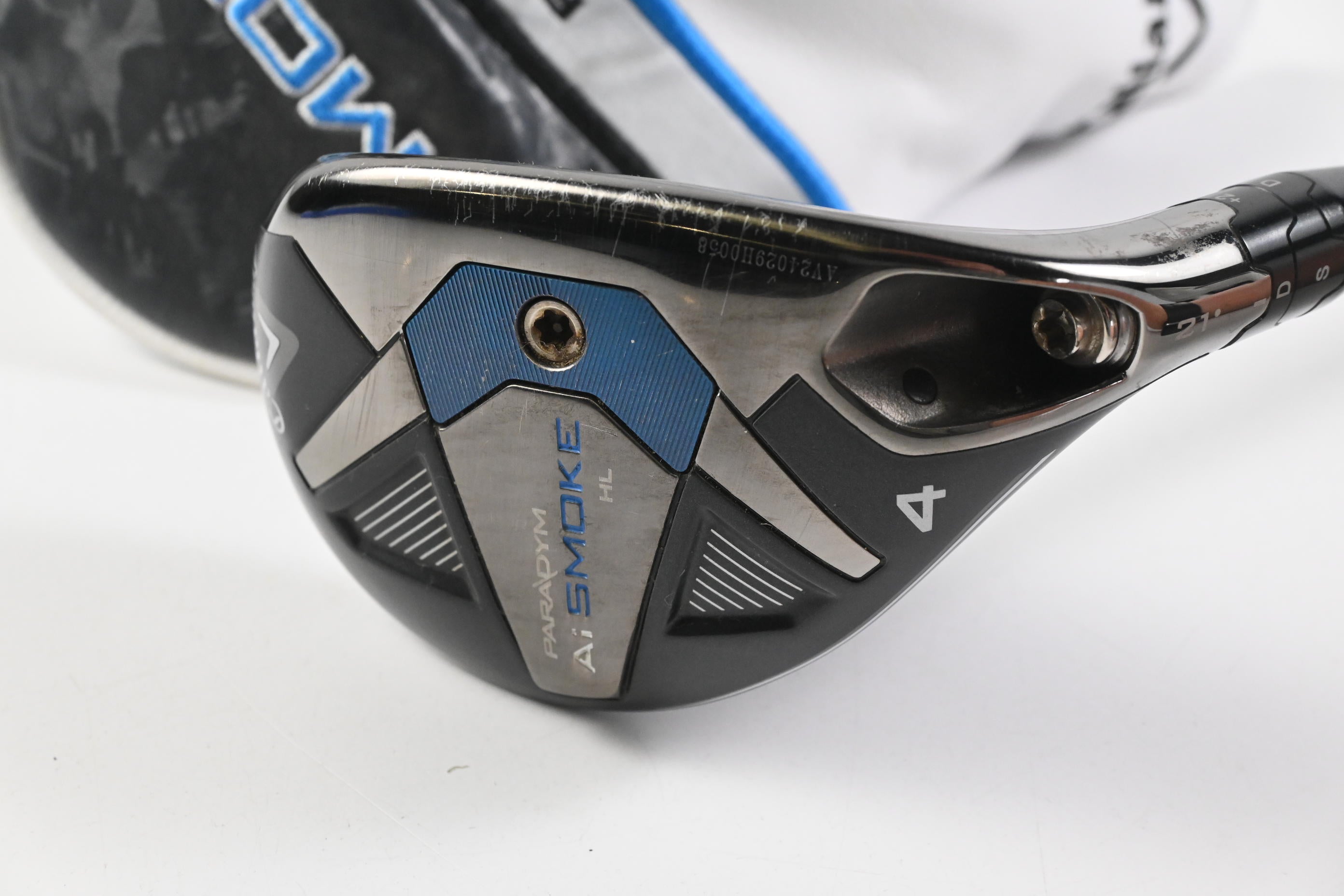 Callaway Paradym Ai Smoke HL #4 Hybrid / 21 Degree / Senior Flex Cypher 2.0 50