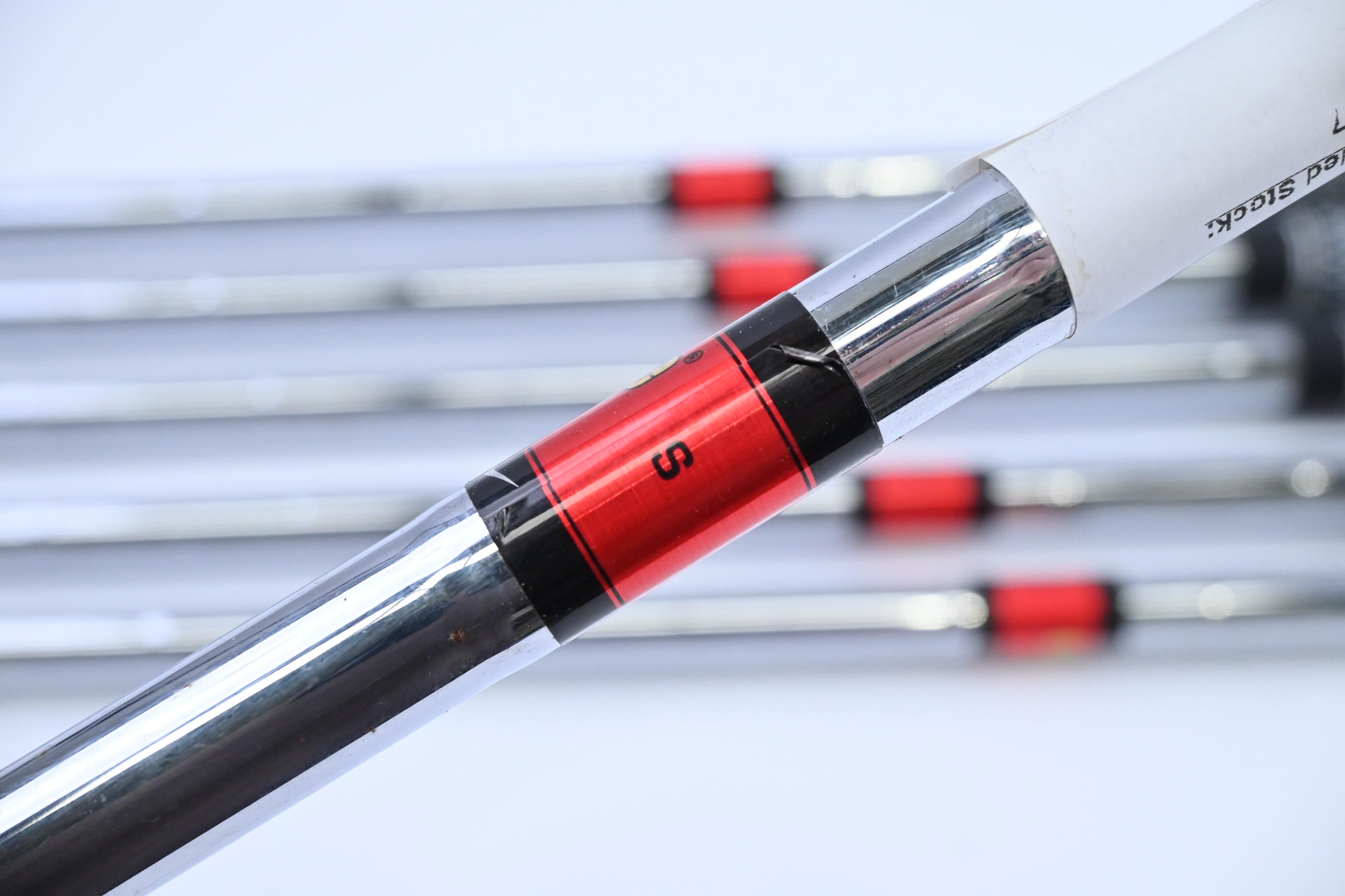 Left Hand Nike VR Full Cavity Irons / 5-PW / Stiff Flex Dynalite 90 Shafts