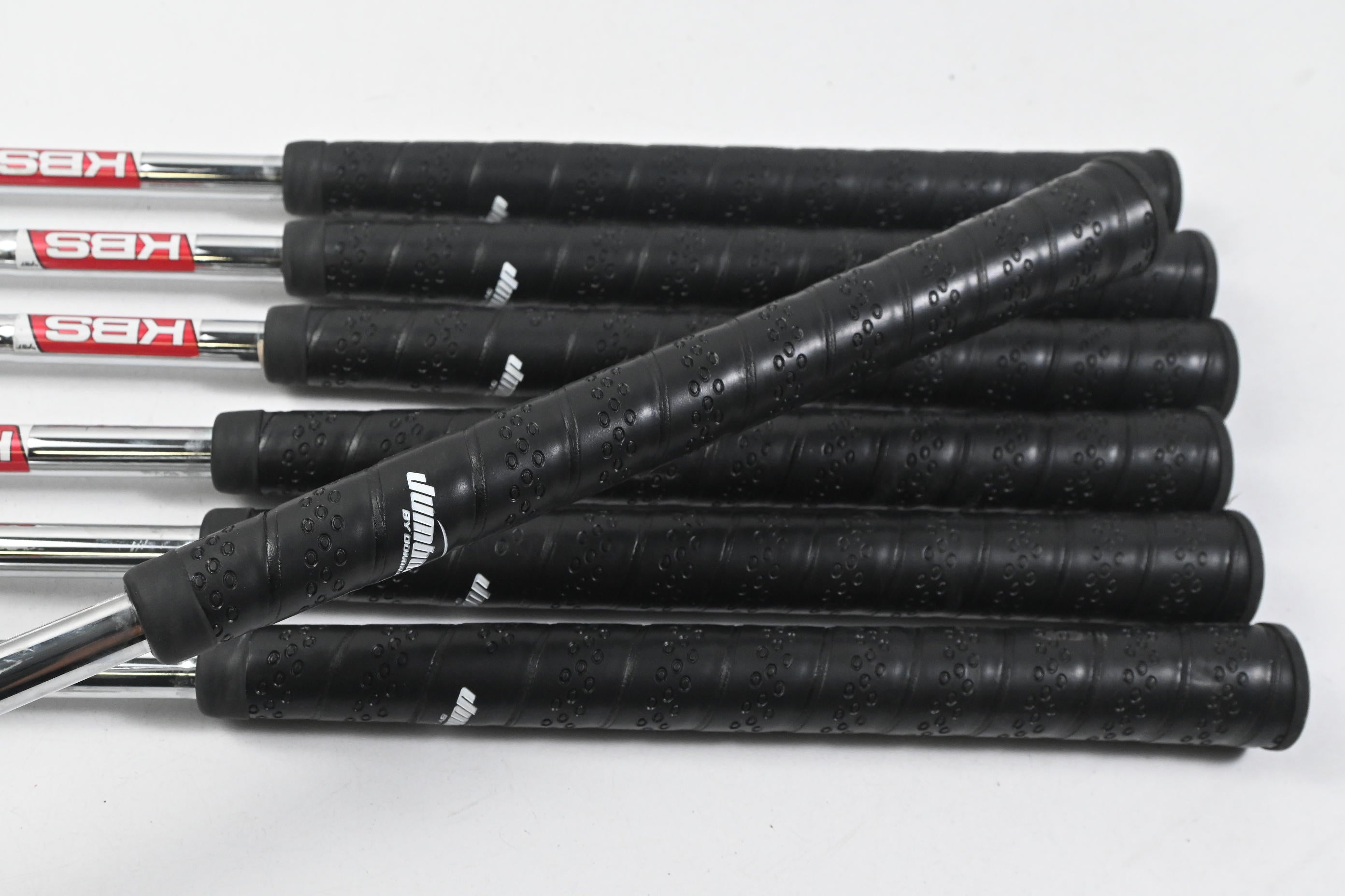 Left Hand Cobra Aerojet One Length Irons / 5-PW+GW / Regular Flex KBS Tour Lite Shafts