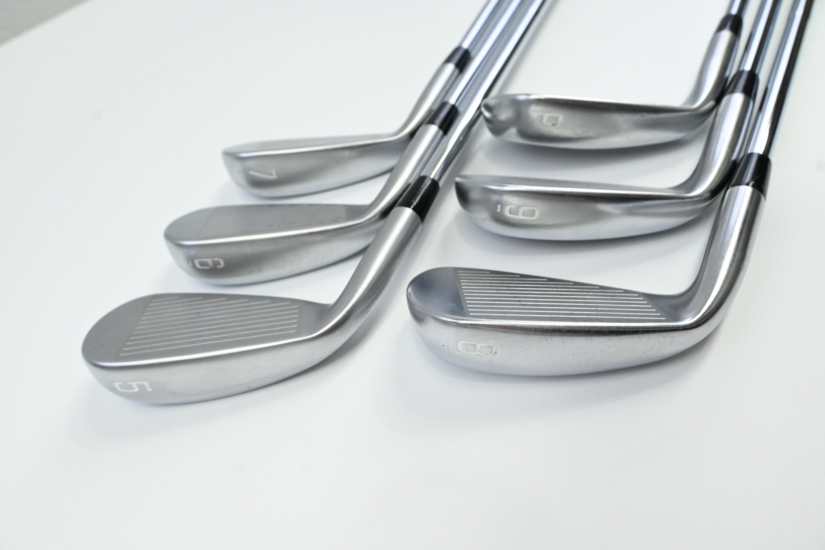 Mizuno JPX 923 Hot Metal Irons / 5-PW / Regular Flex KBS $-Taper Lite 95 Shafts