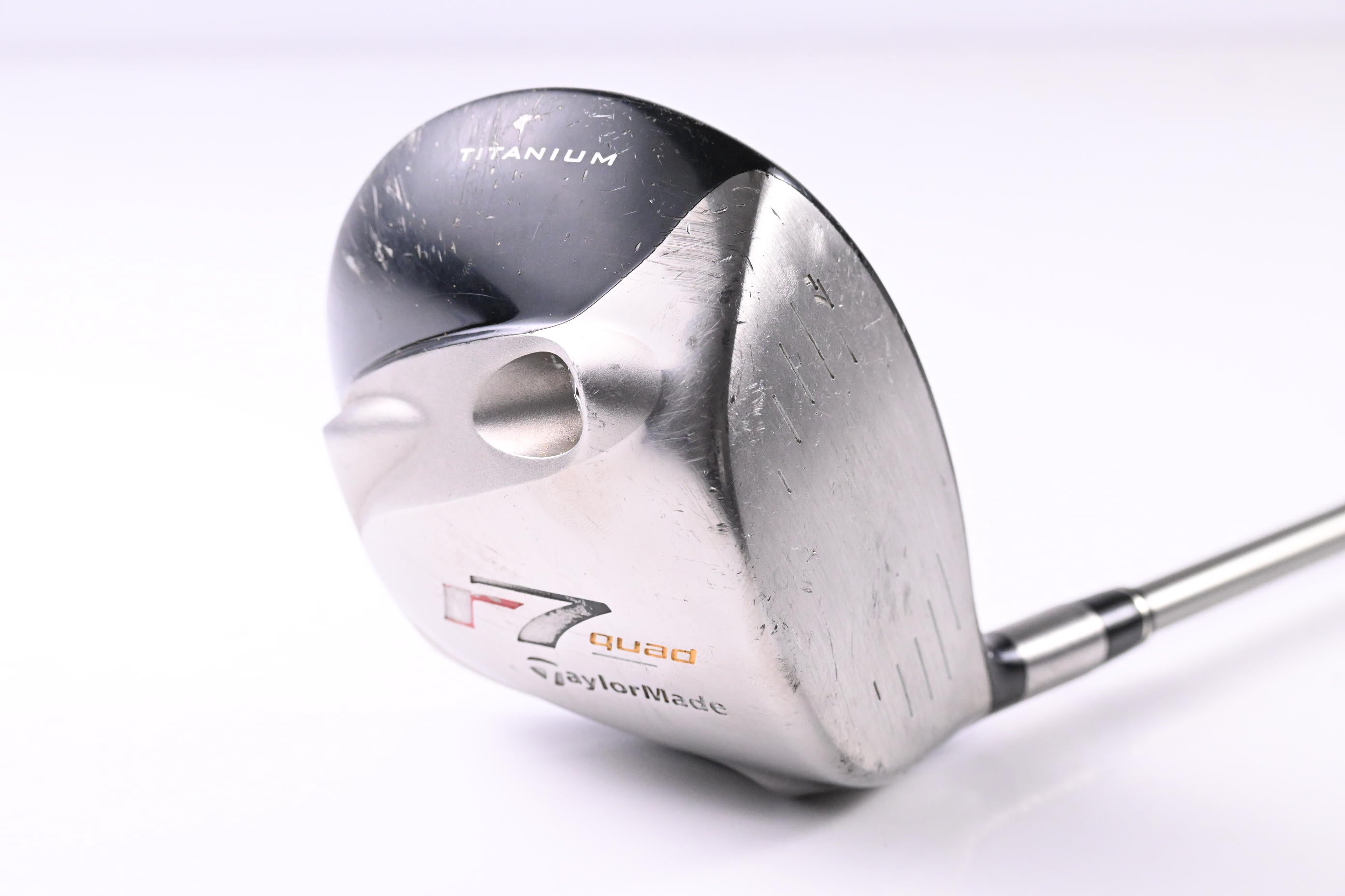 Taylormade R7 Quad Driver / 9.5 Degree / Stiff Flex Taylormade M.A.S.² 7-65
