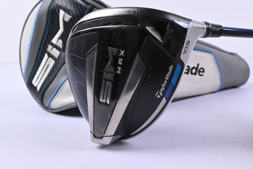 TaylorMade SIM Max Driver / 10.5 Degree / Stiff Flex Fujikura Ventus Blue 6