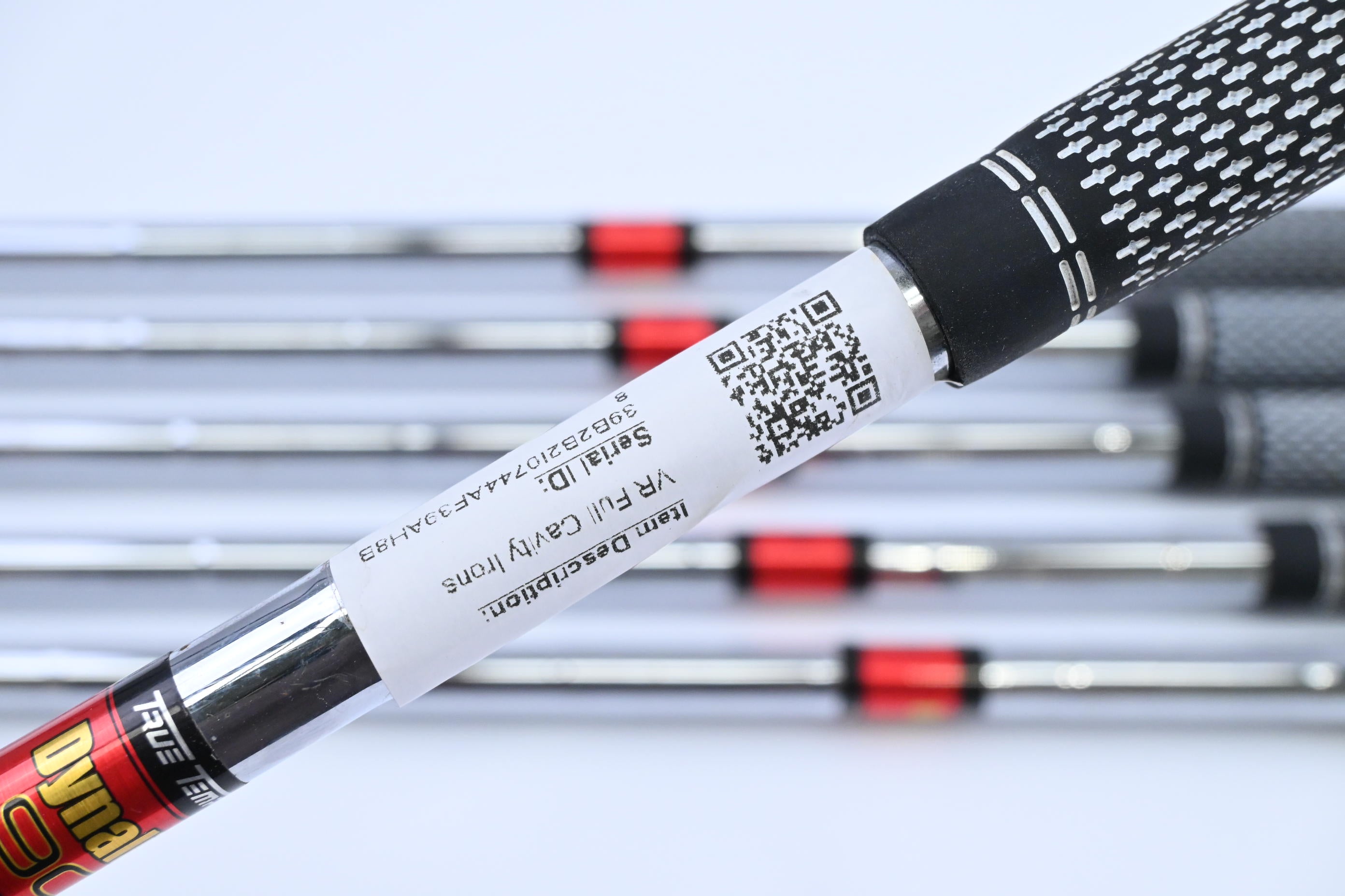 Left Hand Nike VR Full Cavity Irons / 5-PW / Stiff Flex Dynalite 90 Shafts