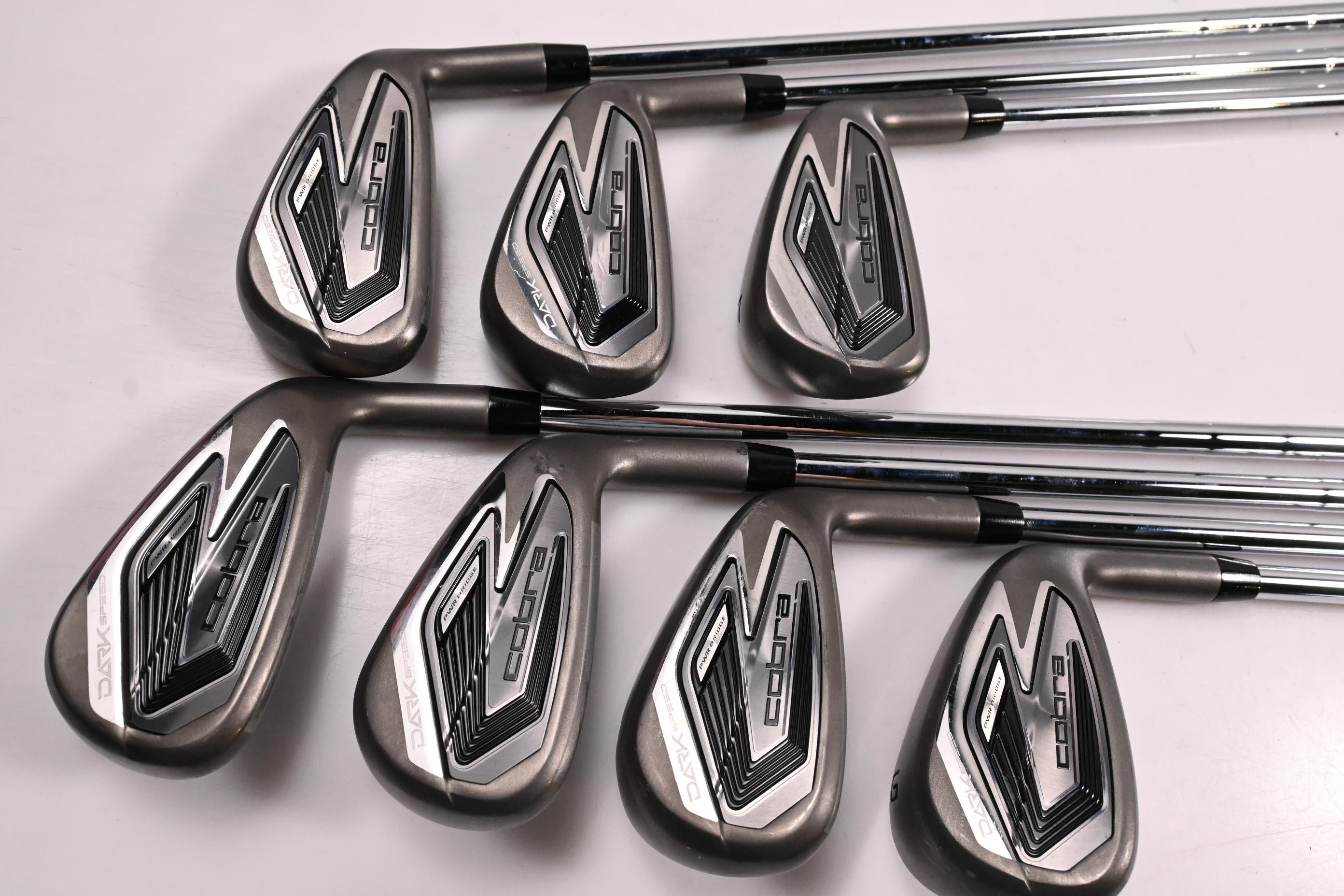 Cobra Darkspeed Irons / 5-PW+GW / Regular Flex KBS Tour Lite Shafts