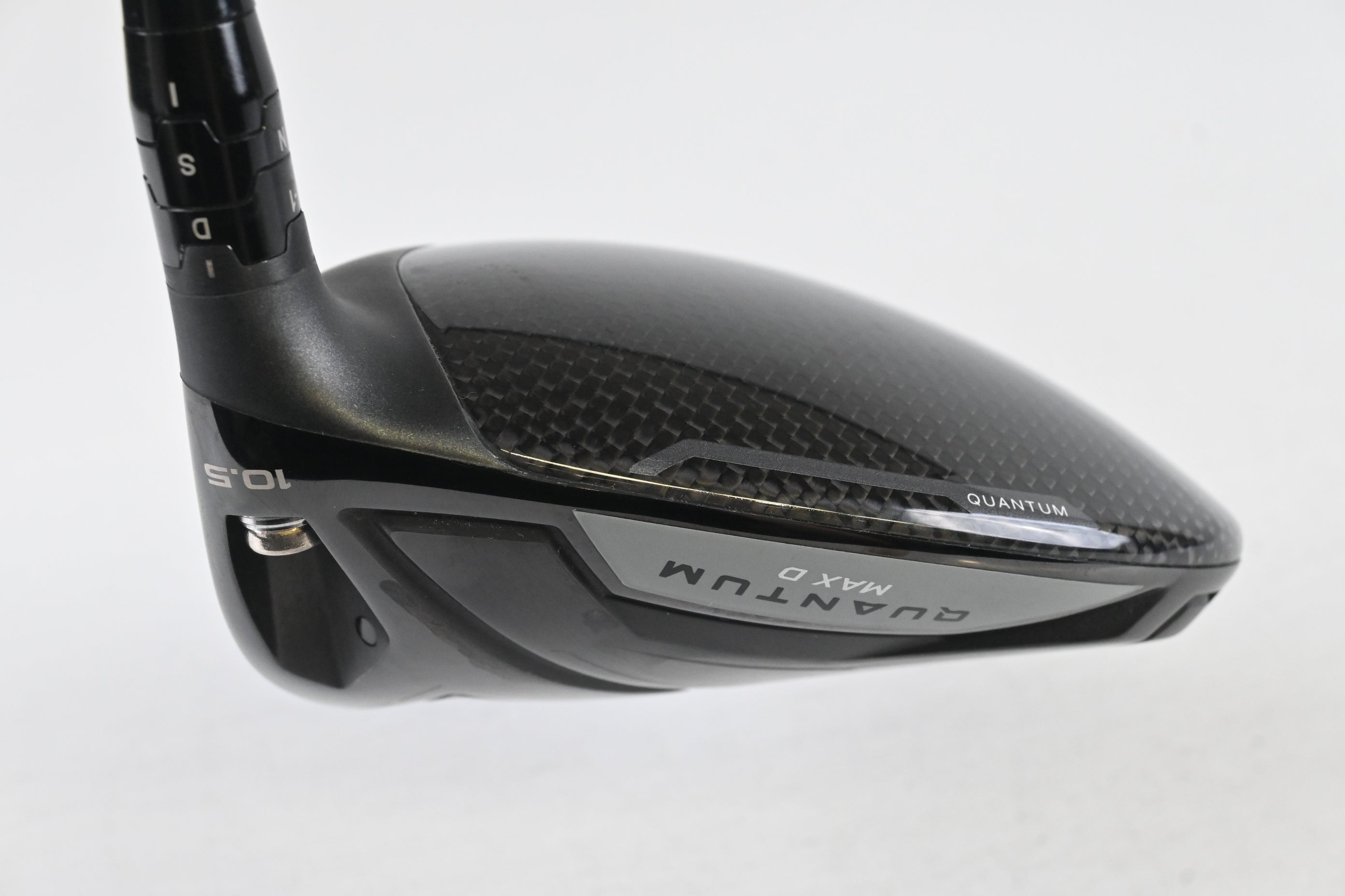 Callaway Quantum Max D Driver / 10.5 Degree / Stiff Flex Denali Frost Silver 60