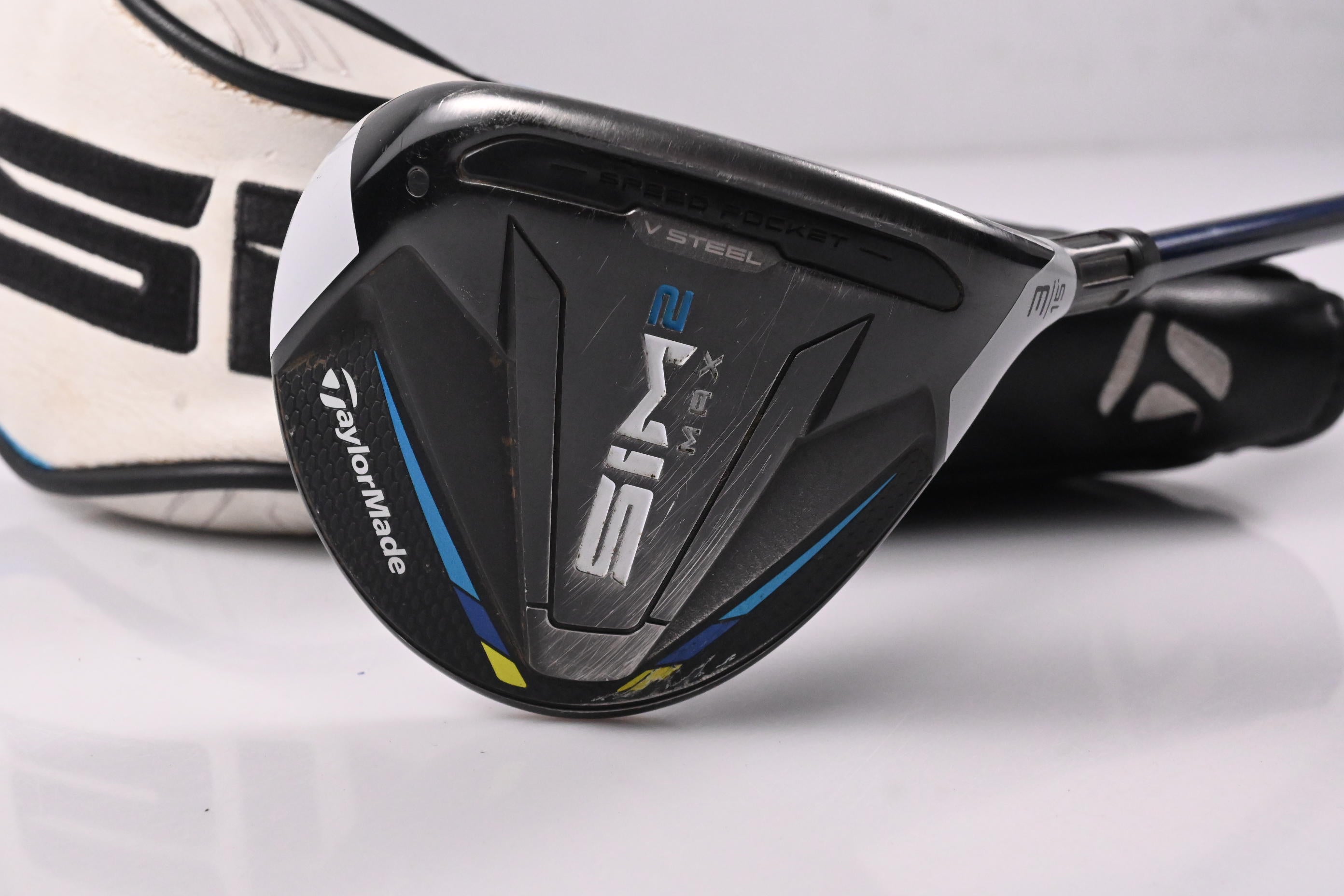 Taylormade SIM2 Max #3 Wood / 15 Degree / Stiff Flex Ventus Blue 6 Shaft