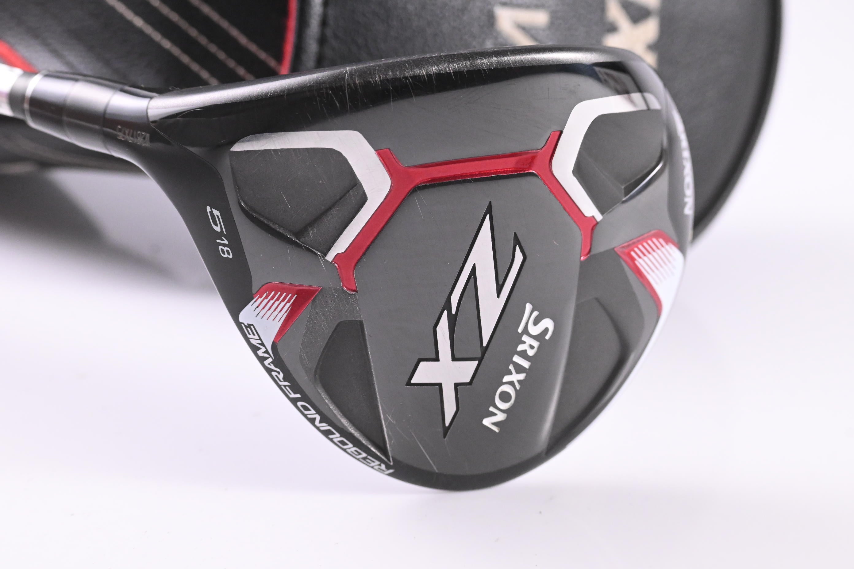 Left Hand Srixon ZX #5 Wood / 18 Degree / Regular Flex HZRDUS Smoke Black 60