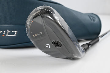 Taylormade Qi4D #3 Hybrid / 19 Degree / Stiff Flex REAX By KBS 75 Shaft