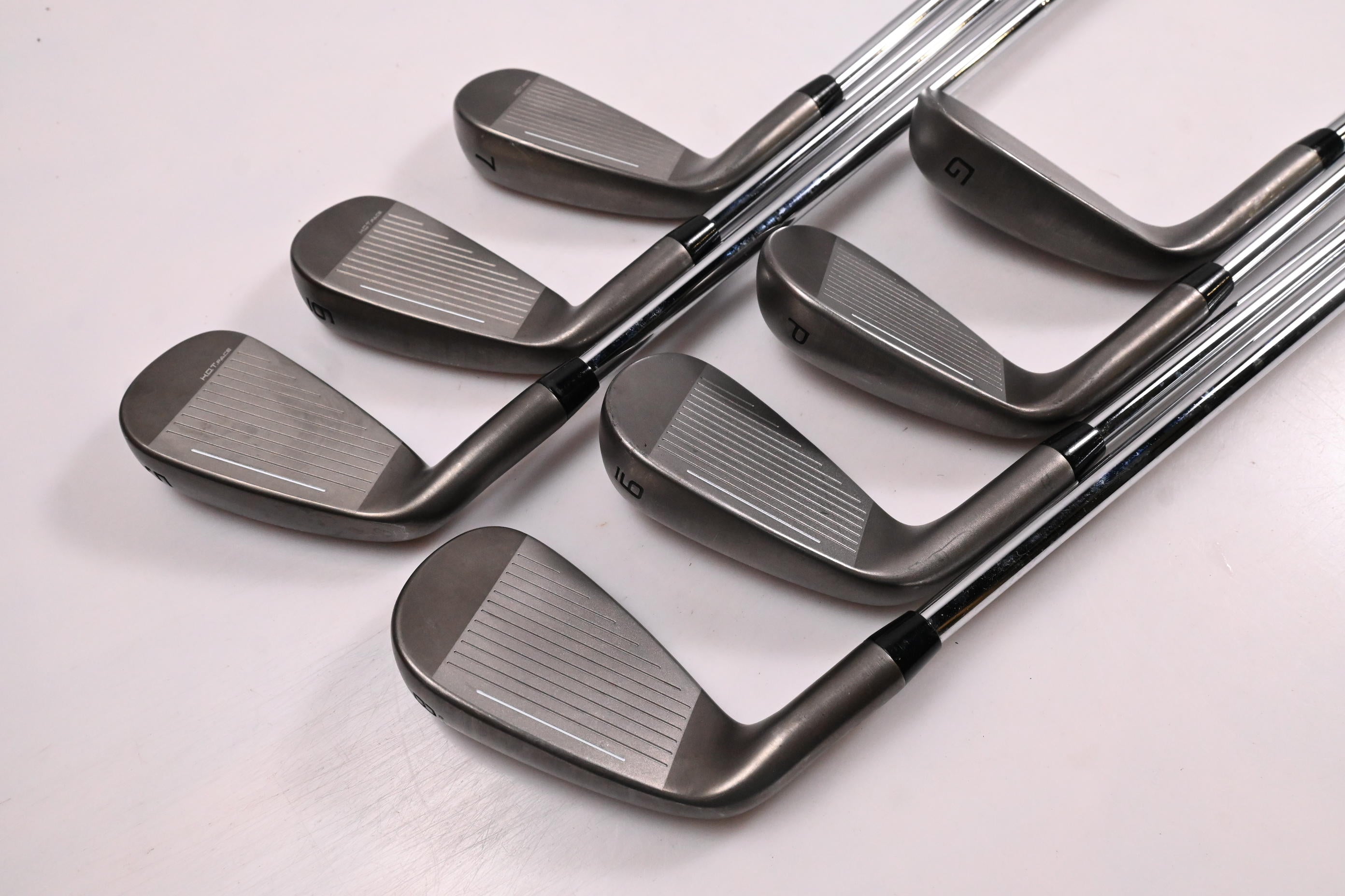 Cobra Darkspeed Irons / 5-PW+GW / Regular Flex KBS Tour Lite Shafts