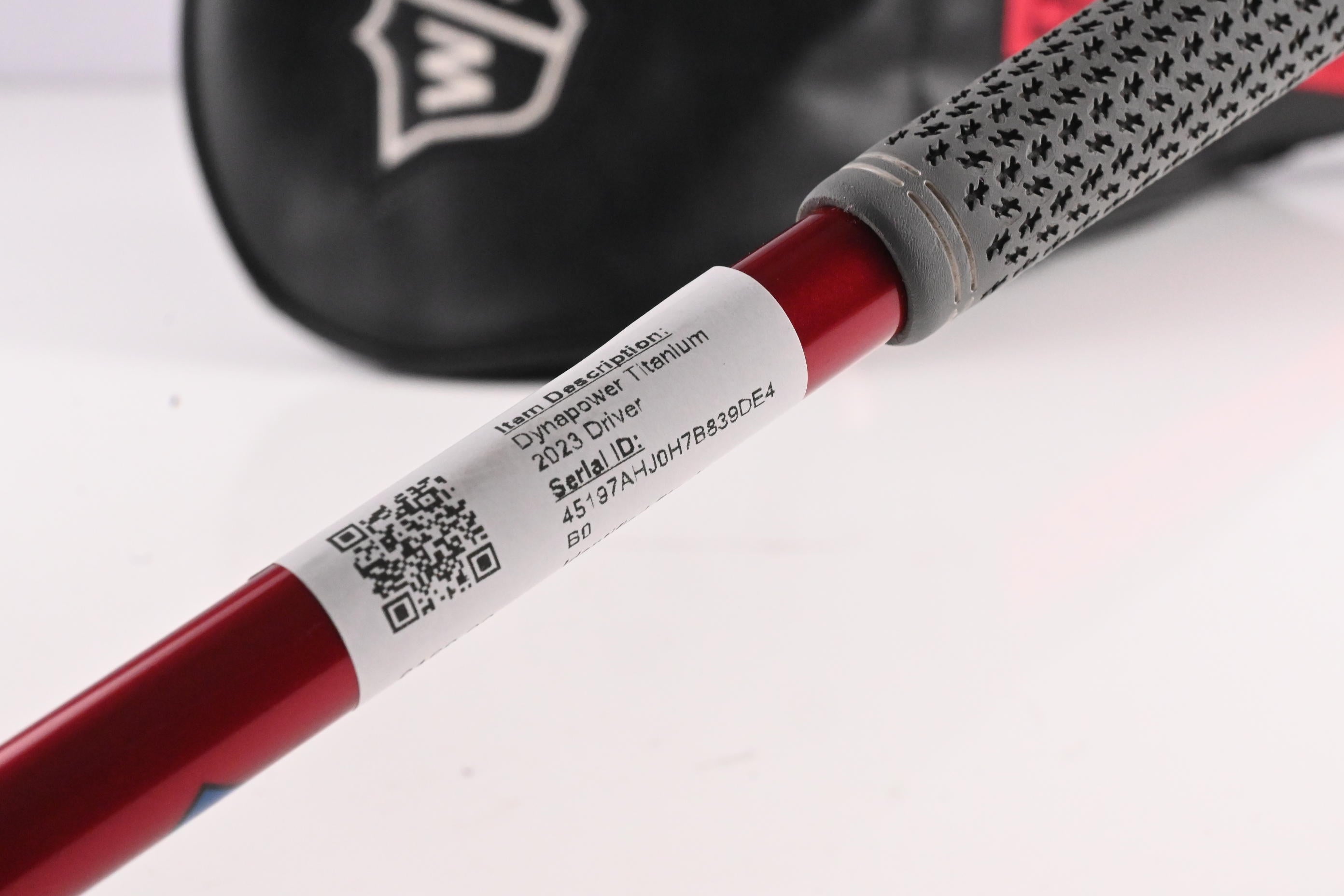 Wilson Dynapower Titanium Driver / 13 Degree / Senior Flex HZRDUS RDX Smoke Red