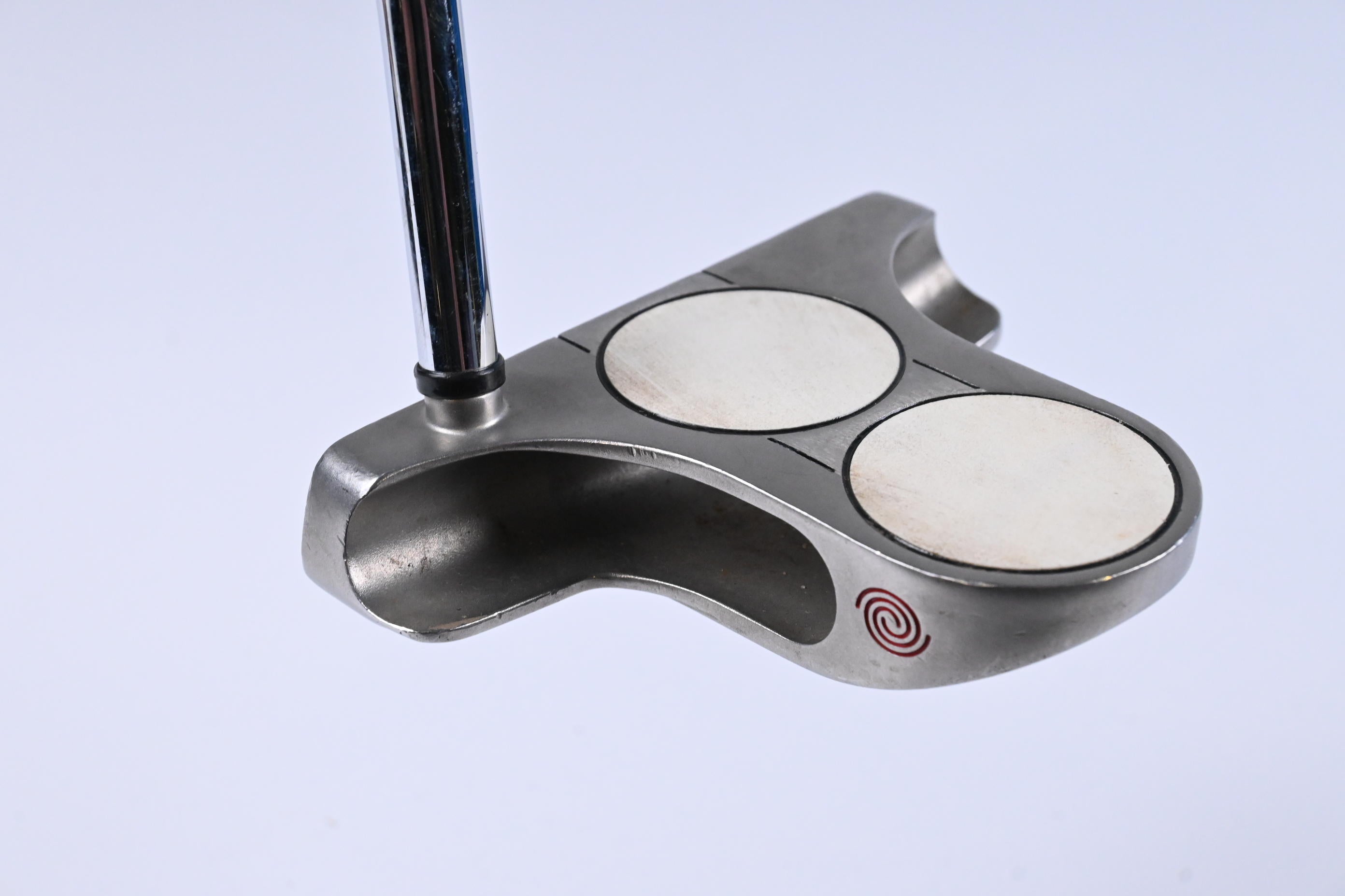 Odyssey White Steel SRT 2-Ball Blade Putter / 33.5 Inch