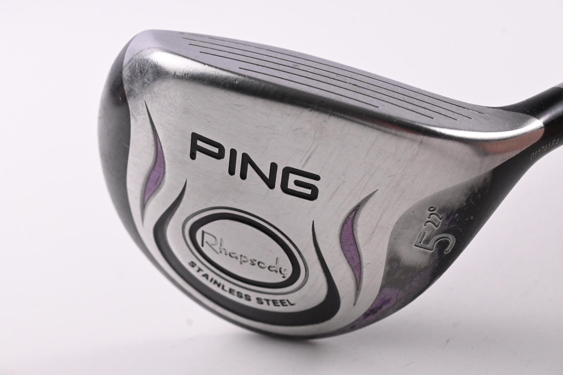 Ladies Ping Rhapsody #5 Wood / 22 Degree / Ladies Flex Ping ULT 129 Shaft