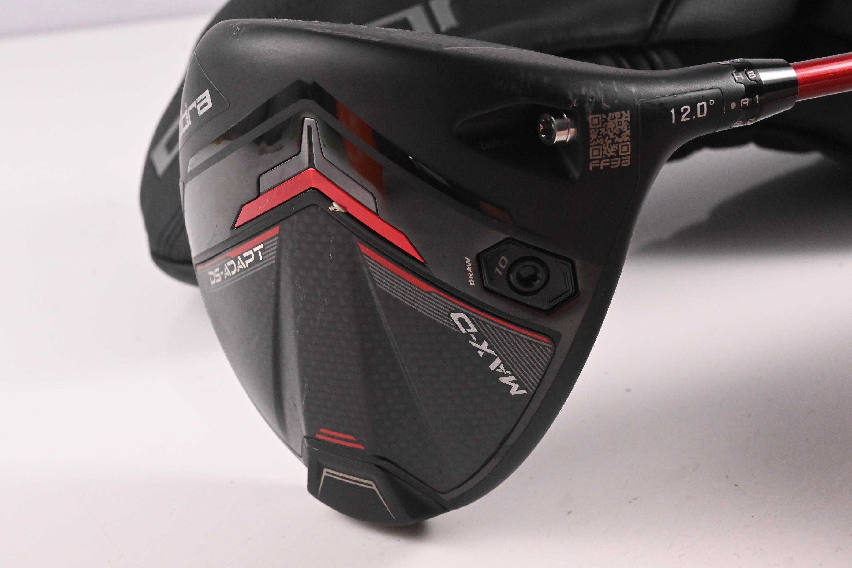 Cobra DS-Adapt MAX-D Driver / 12 Degree / Senior Flex Denali Red 50 Shaft