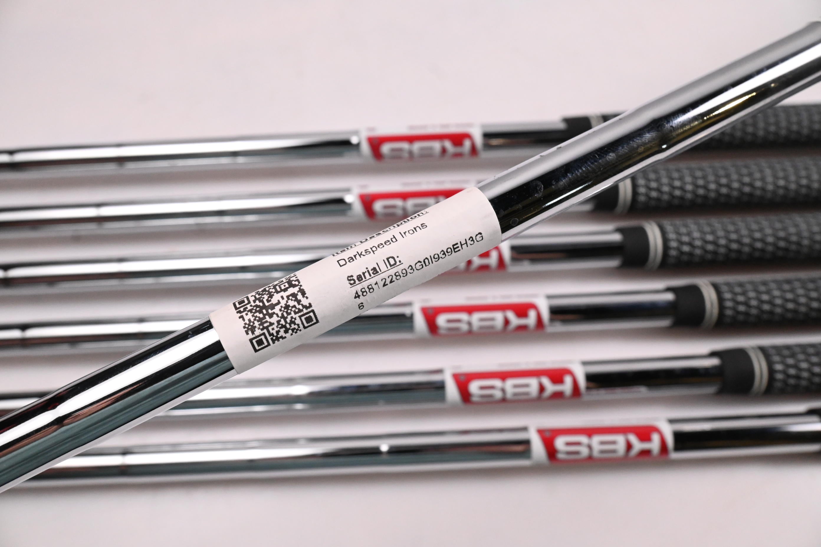 Cobra Darkspeed Irons / 5-PW+GW / Regular Flex KBS Tour Lite Shafts