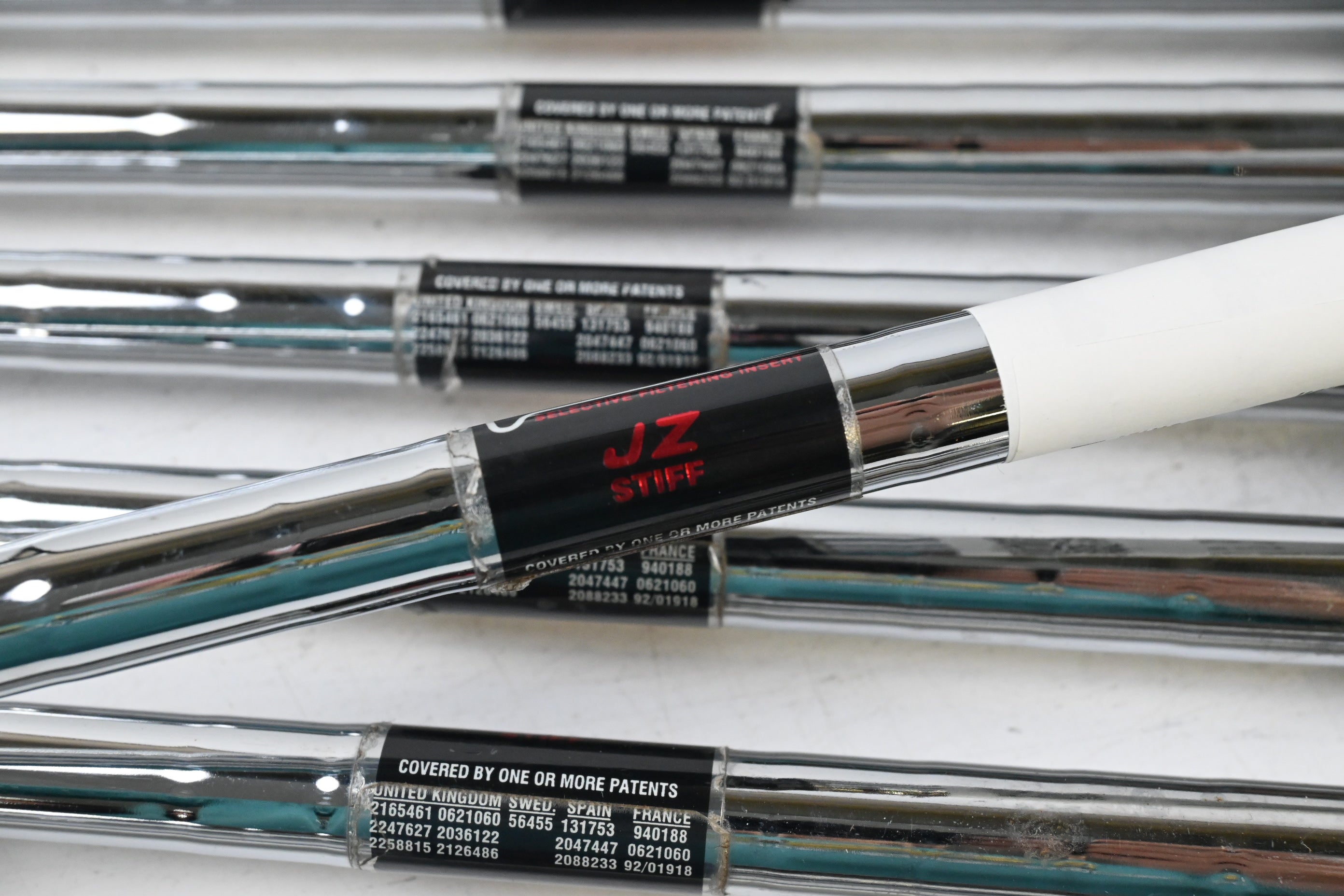 Ping ISI Irons / 3-PW / Blue Dot / Stiff Flex Cushin JZ Shafts