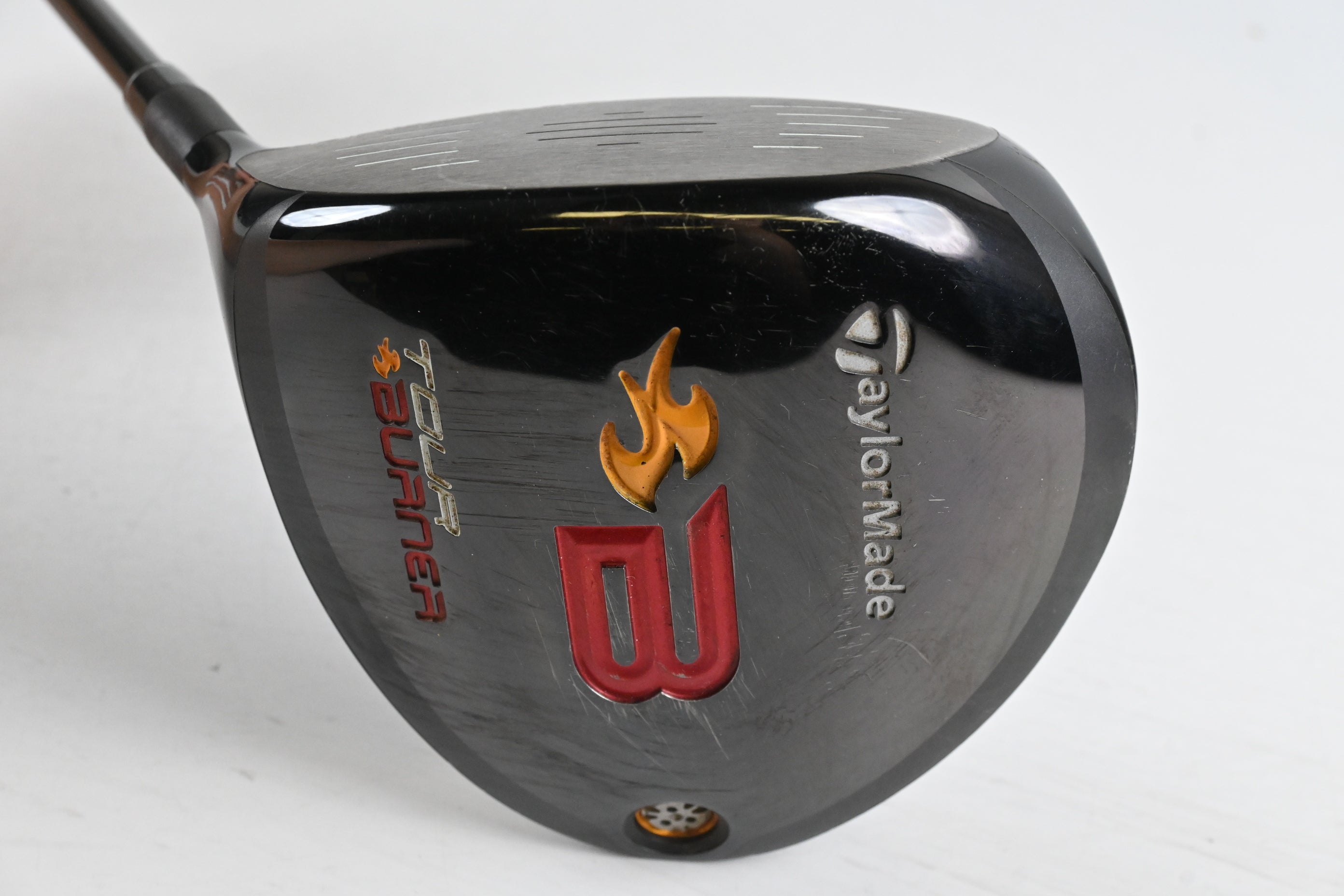 Left Hand Taylormade Tour Burner Driver / 10.5 Degree / Stiff Flex REAX 60 Shaft