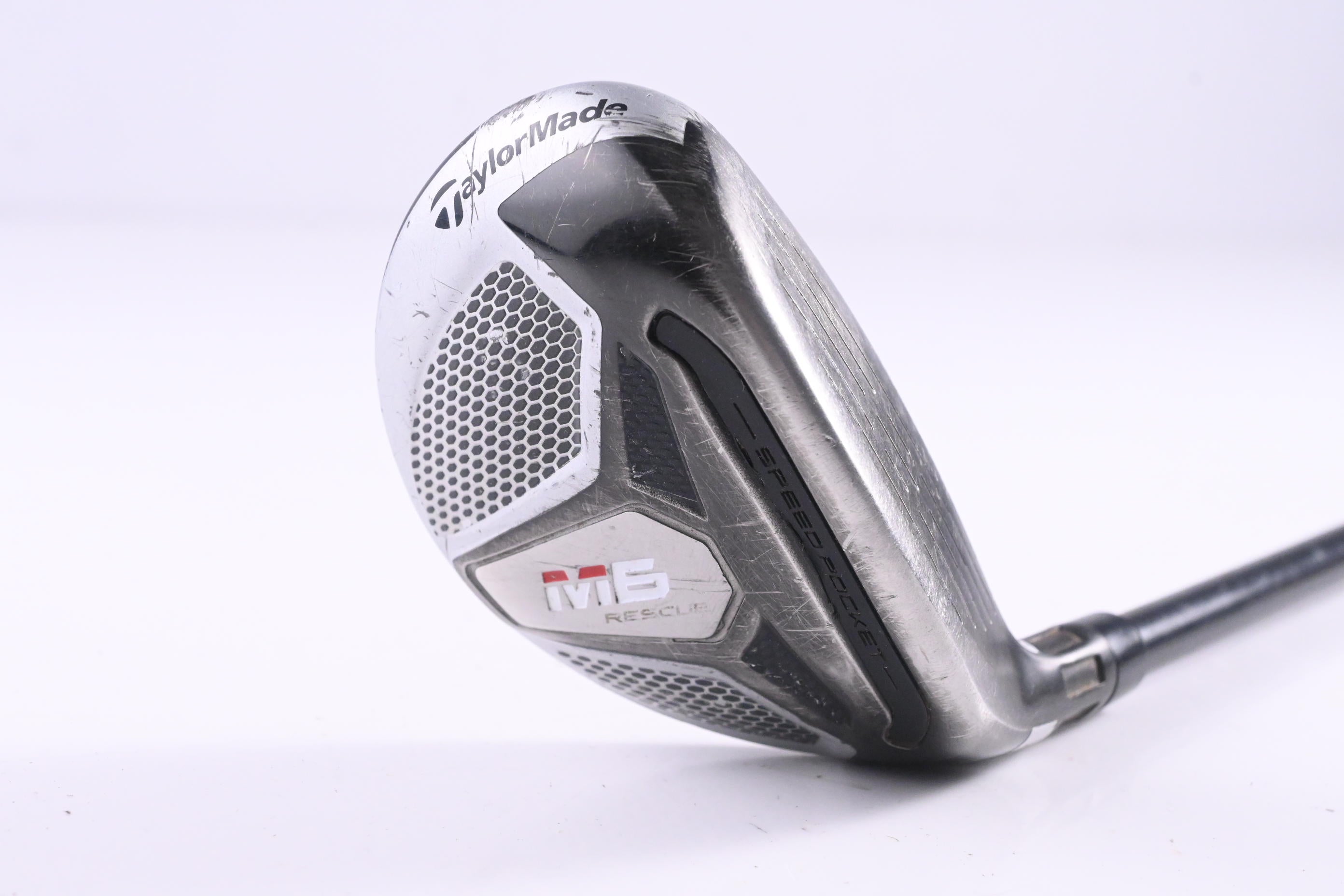 Taylormade M6 #3 Hybrid / 19 Degree / Regular Flex Fujikura Atmos Orange 6 Shaft
