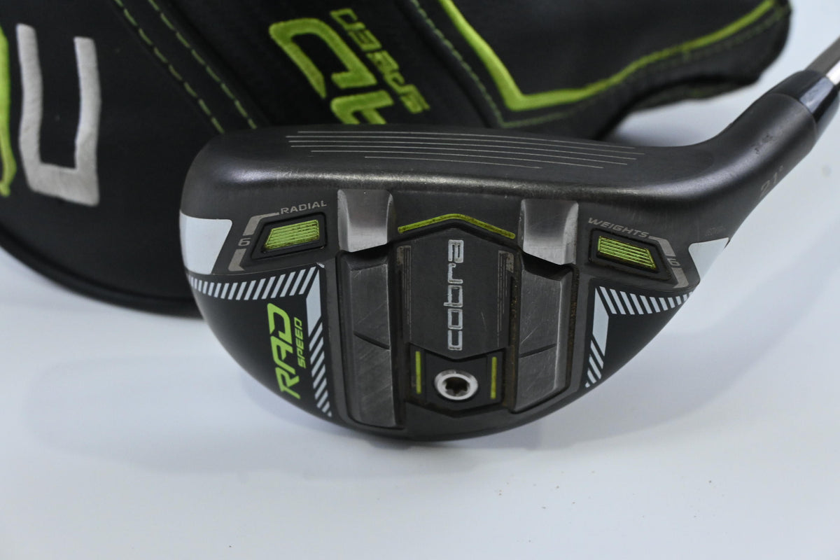 Cobra King Radspeed #4 Hybrid / 21 Degree / Regular Flex UST Recoil ESX 480