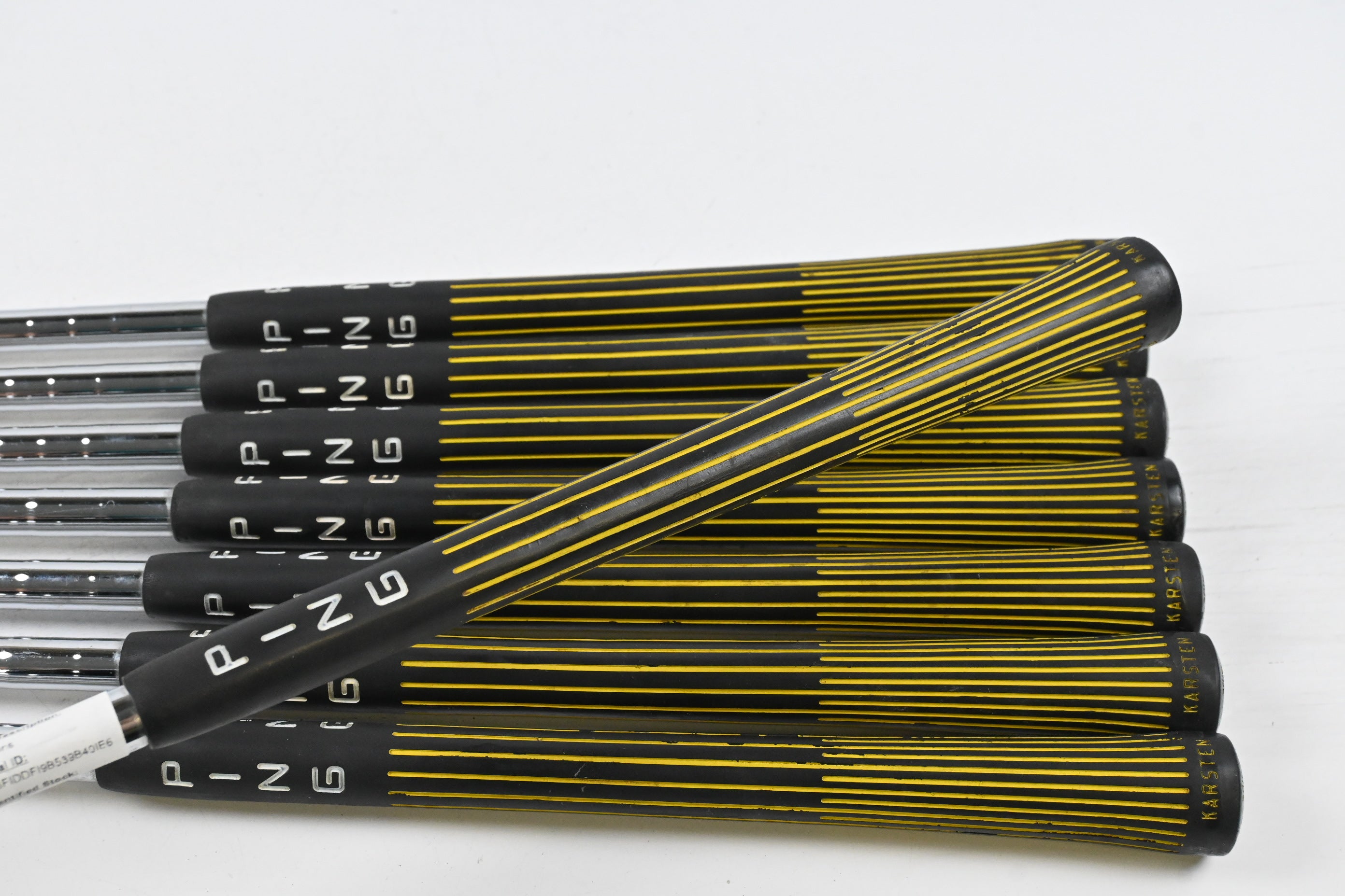 Ping ISI Irons / 3-PW / Blue Dot / Stiff Flex Cushin JZ Shafts