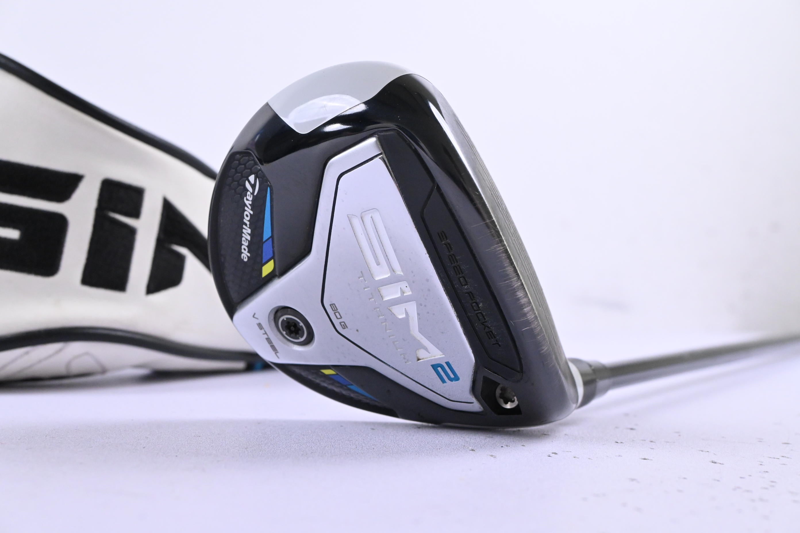 Taylormade SIM2 Ti #5 Wood / 19 Degree / Stiff Flex Tensei AV Raw Blue 65 Shaft