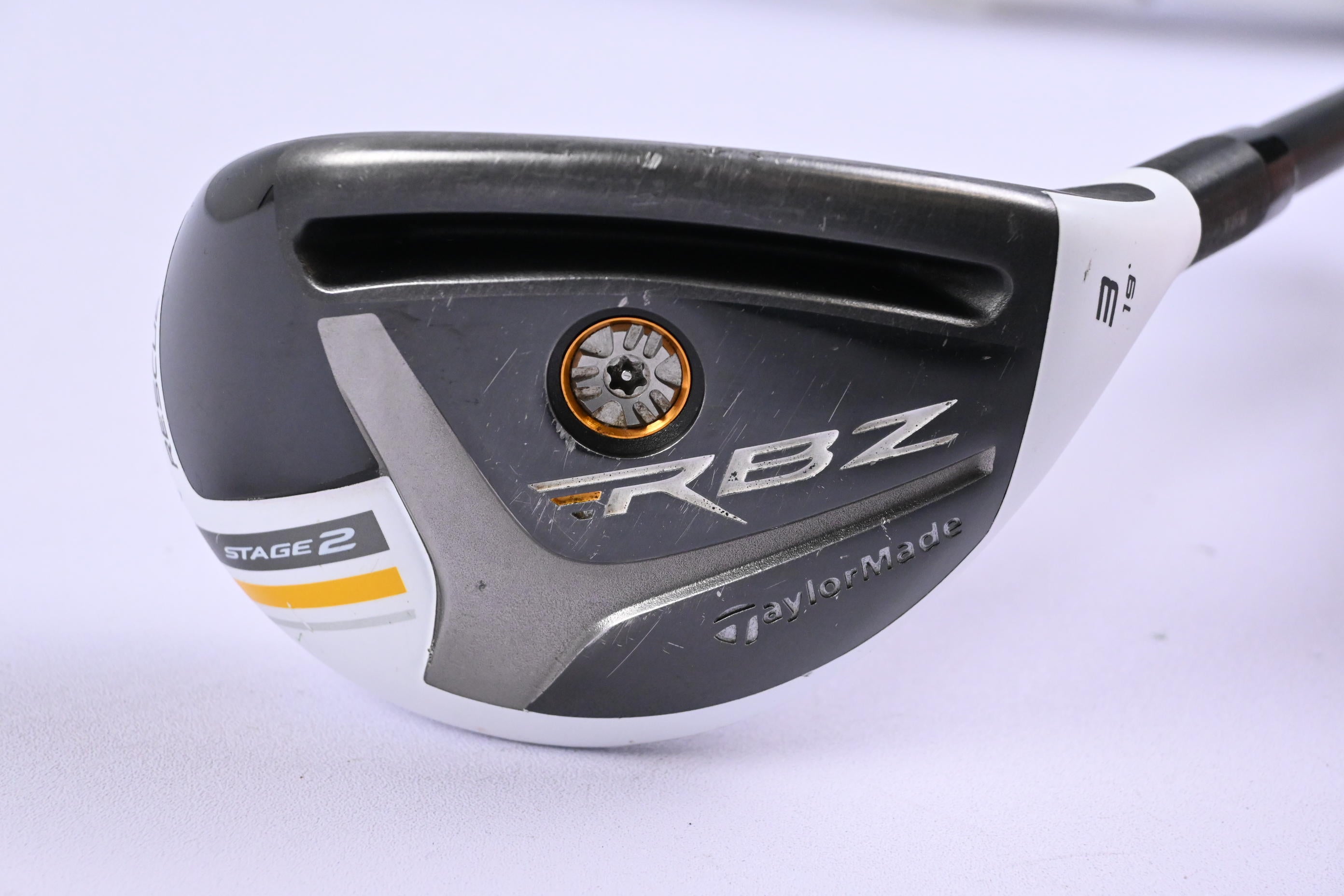 Taylormade RBZ Stage 2 #3 Hybrid / 19 Degree / Stiff Flex Rocket Fuel 65 Shaft