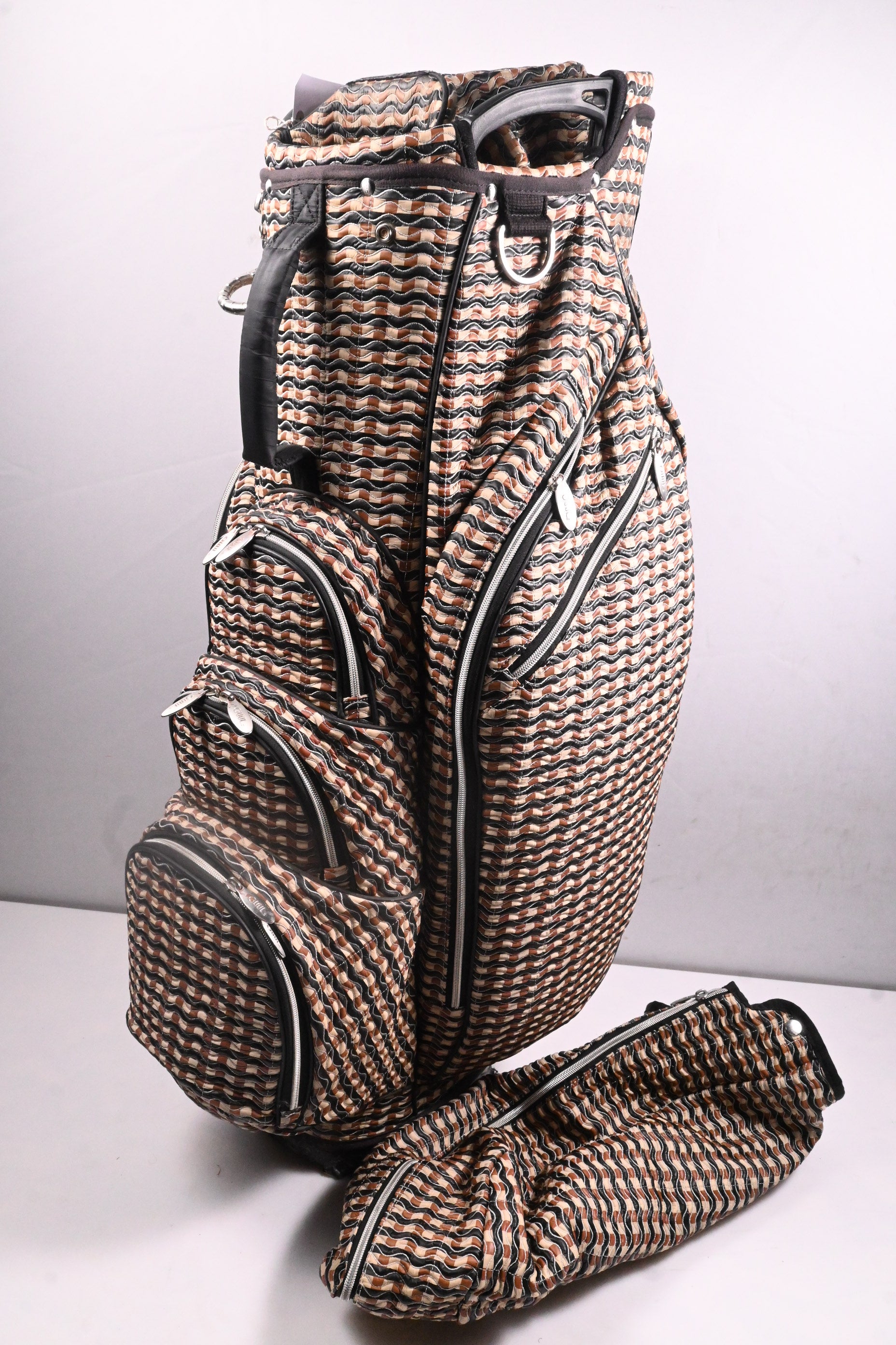 Ouul Cart Bag / 14-Way Divider / Brown, Black