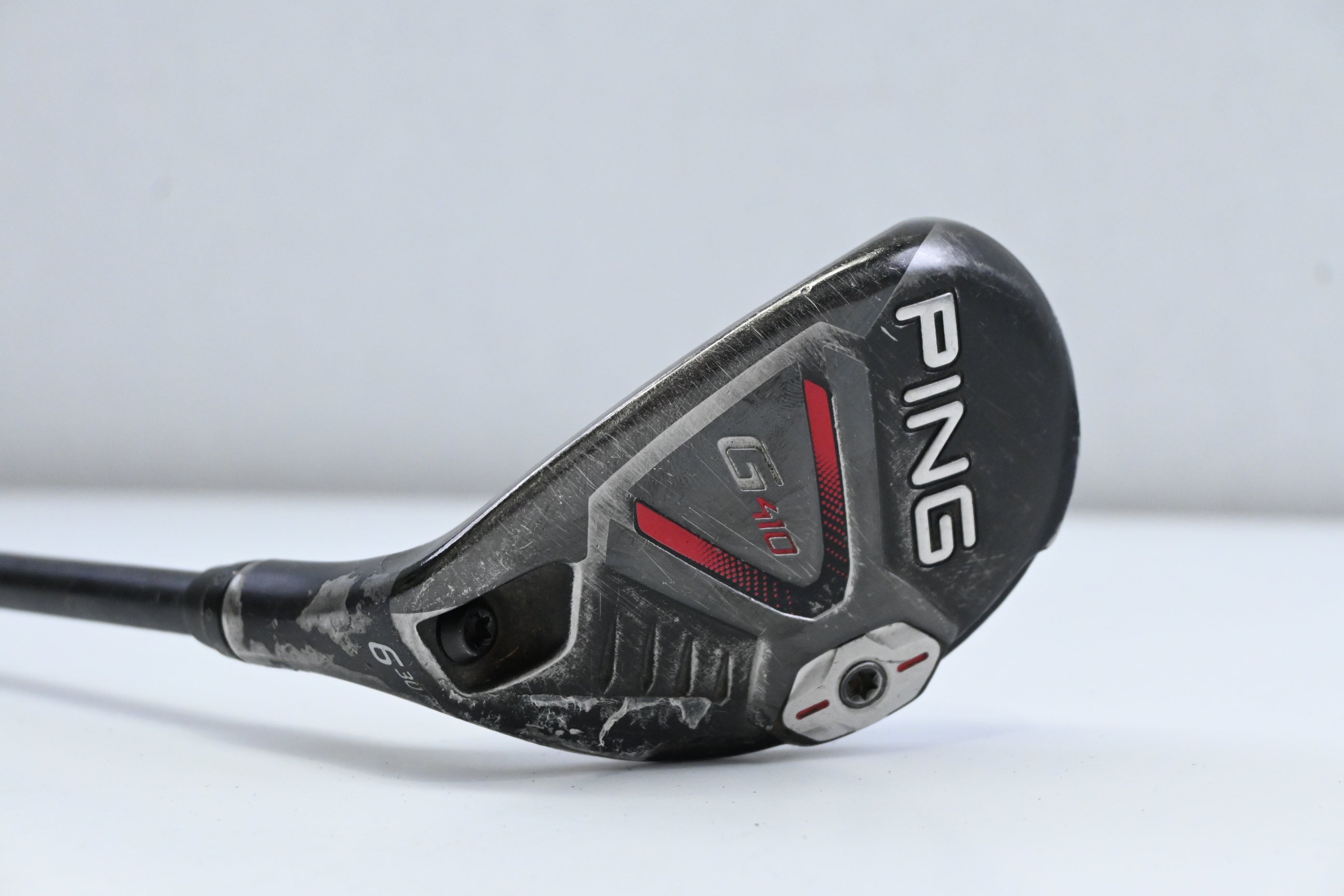 Left Hand Ping G410 #6 Hybrid / 30 Degree / Senior Flex Ping Alta CB Red 70