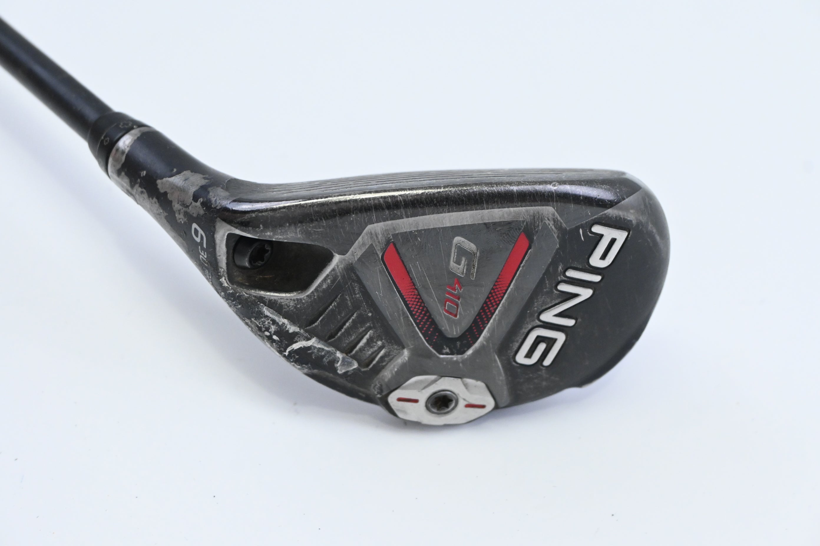 Left Hand Ping G410 #6 Hybrid / 30 Degree / Senior Flex Ping Alta CB Red 70