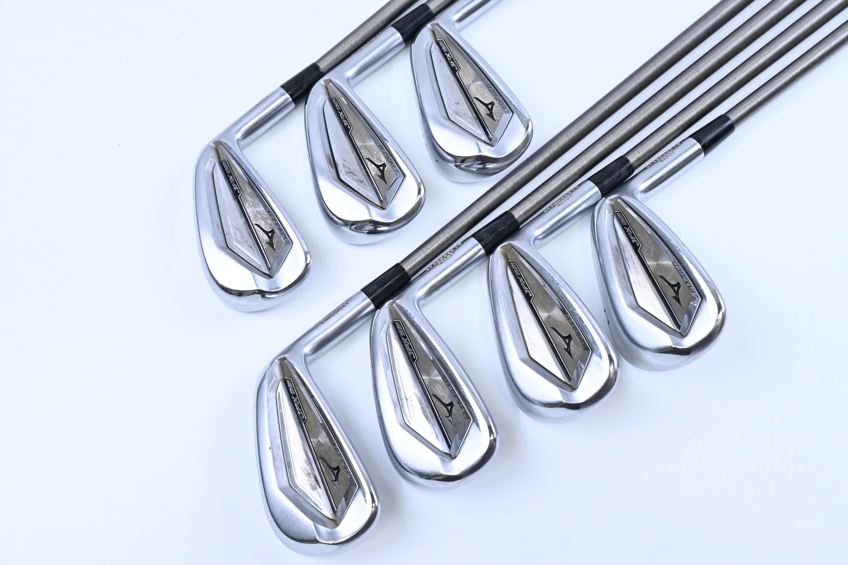Mizuno JPX 921 Forged Irons / 4-PW / Stiff Flex Steel Fiber 110 cw Shafts