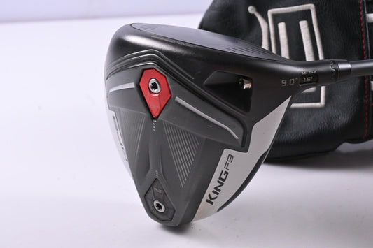 Cobra King F9 Driver / 9 Degree / X-Flex HZRDUS Smoke Yellow 70 Shaft